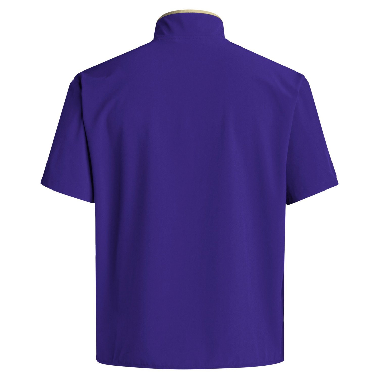 adidas Washington Huskies 2024 Coaches Sideline Half-Zip Short Sleeve Jacket - view number 3