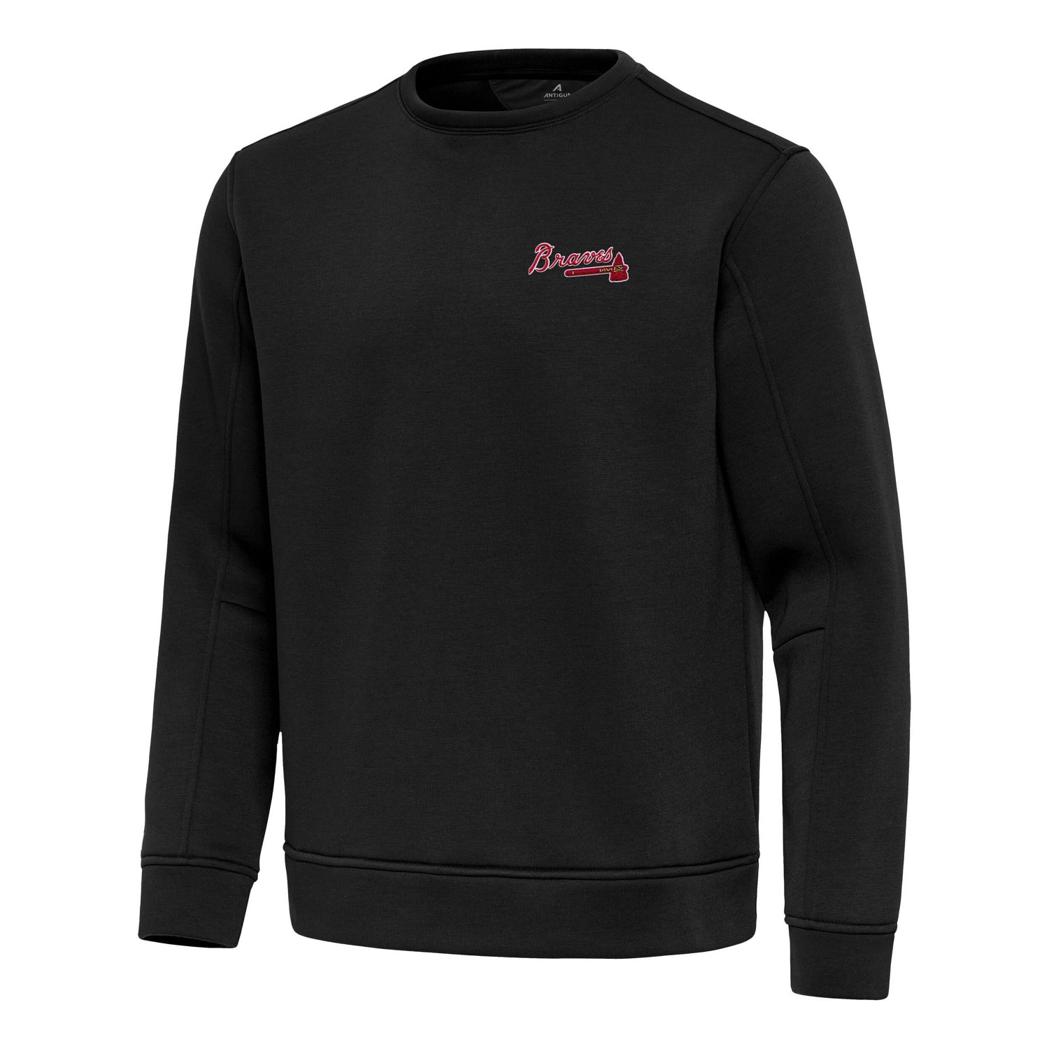 Antigua Atlanta Braves Relevant Lightweight Pullover Sweatshirt - view number 2