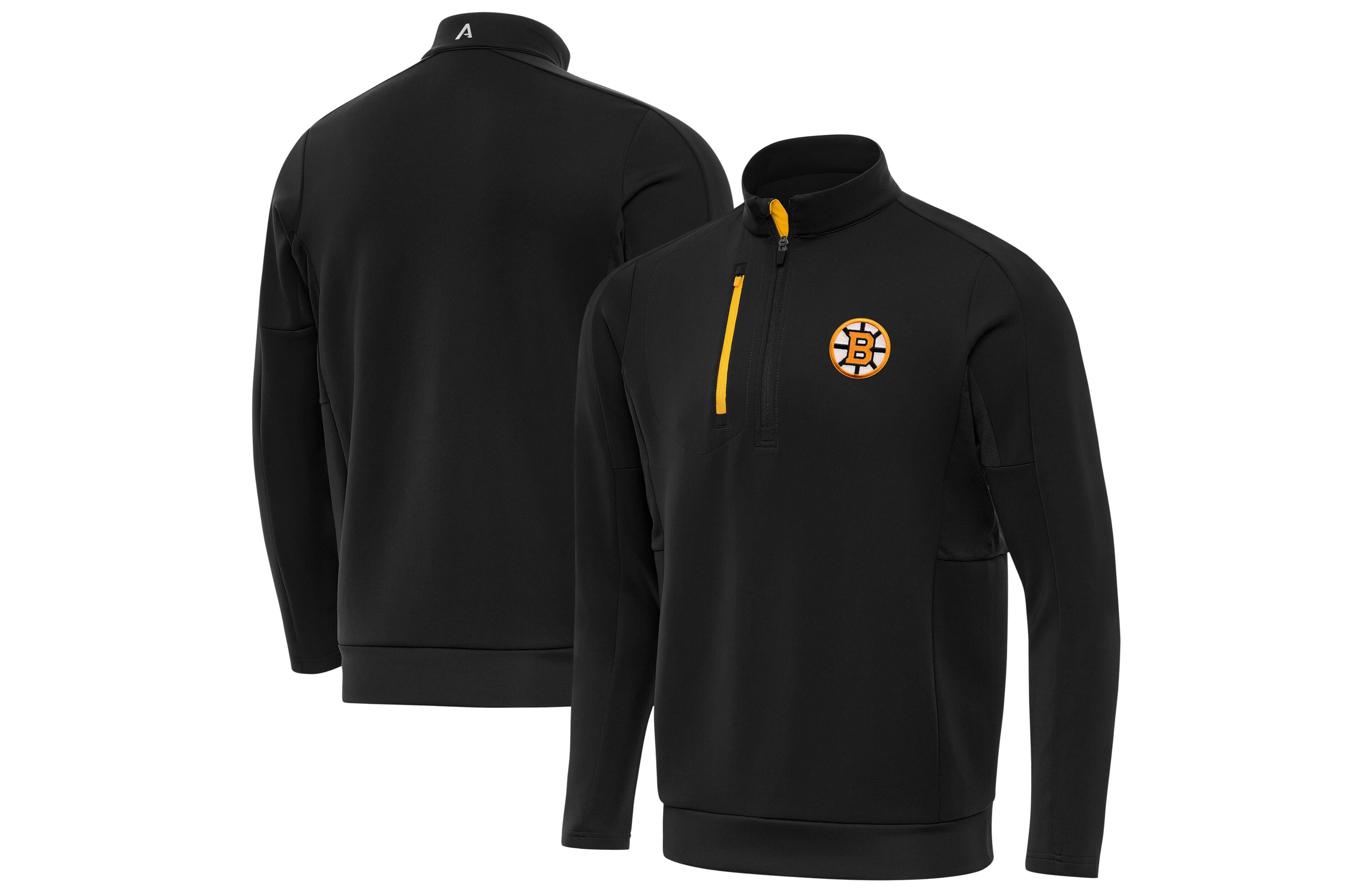 Antigua Boston Bruins Generation Quarter-Zip Pullover Top