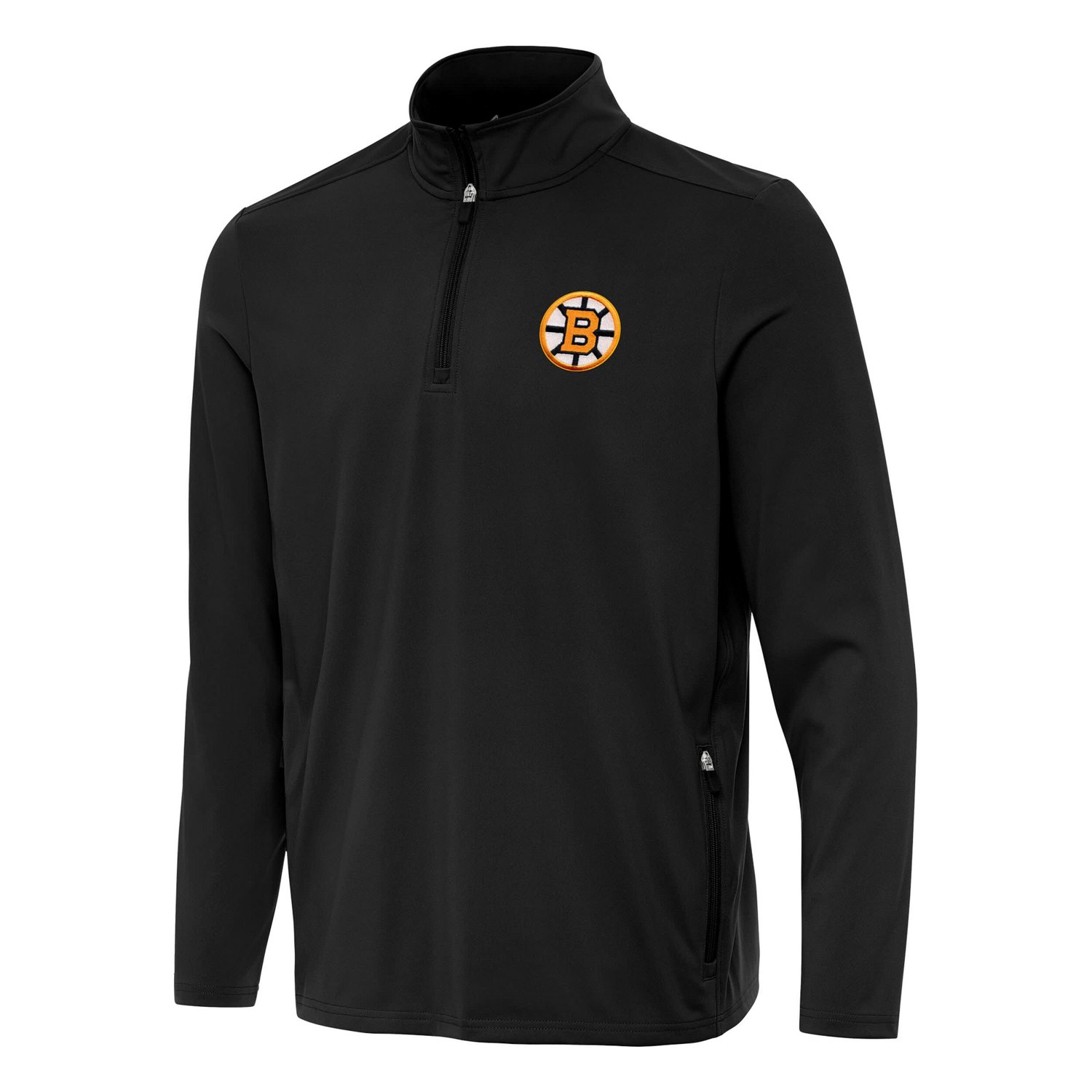 Antigua Boston Bruins Perilous Quarter-Zip Sweatshirt - view number 2
