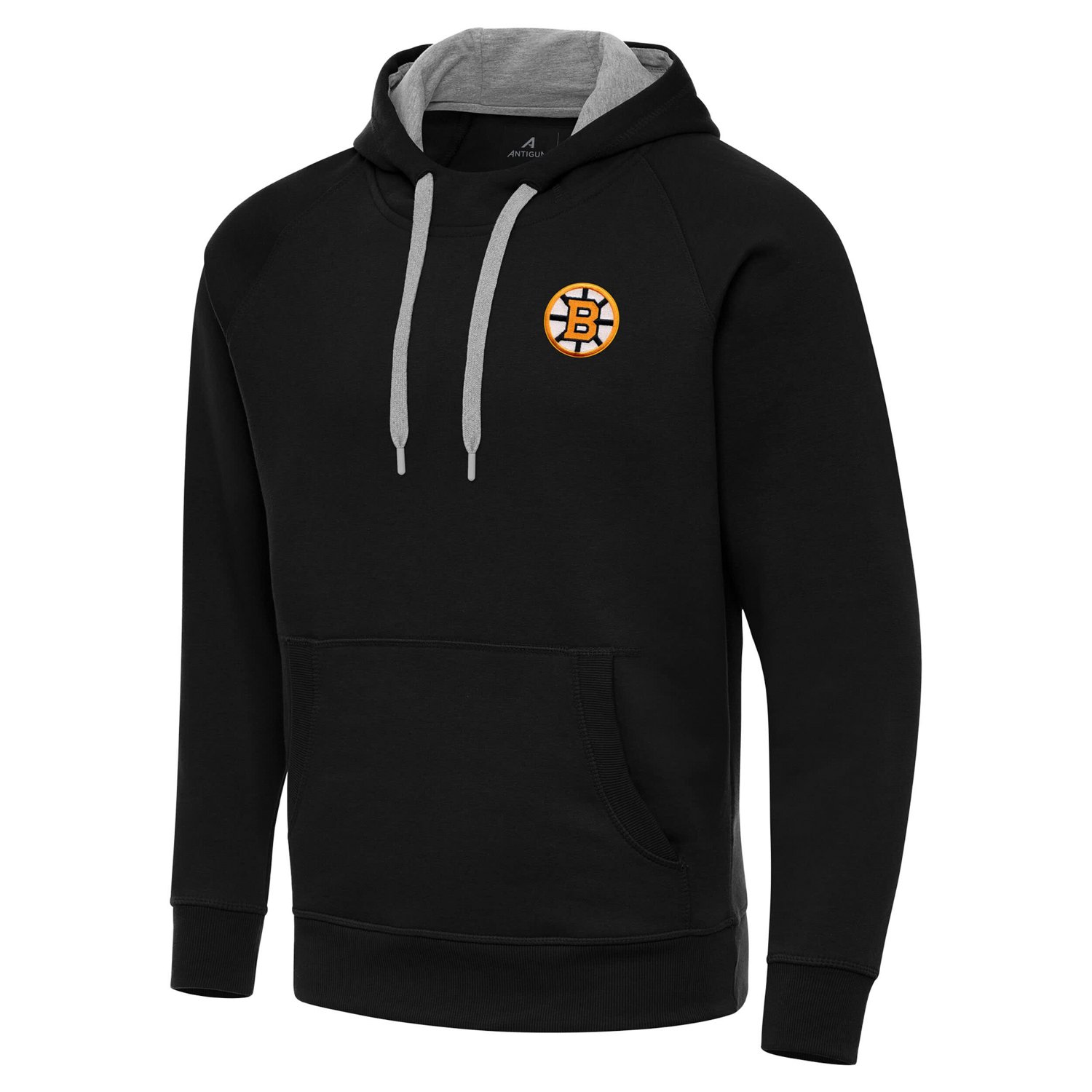 Antigua Boston Bruins Victory Pullover Hoodie - view number 2