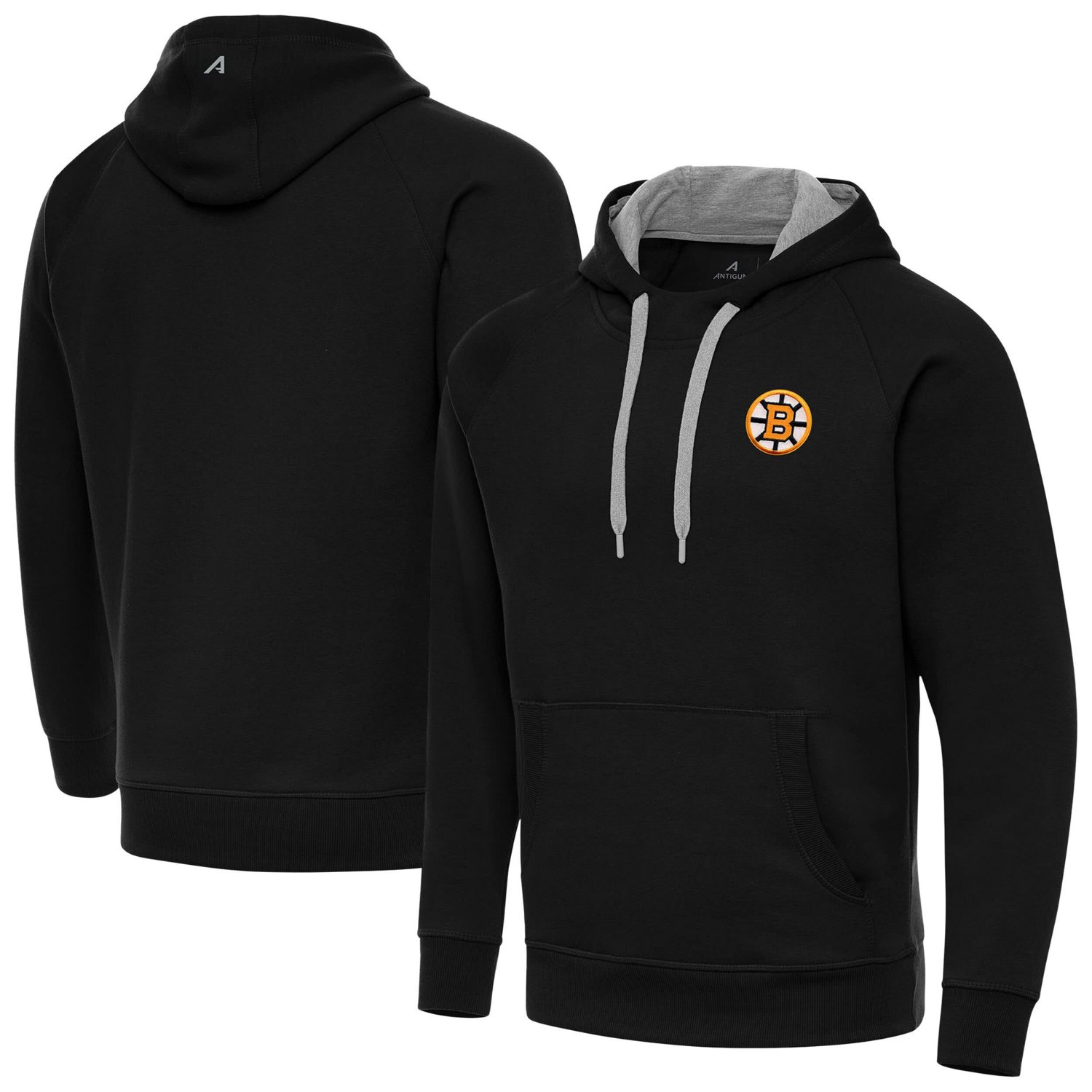 Antigua Boston Bruins Victory Pullover Hoodie