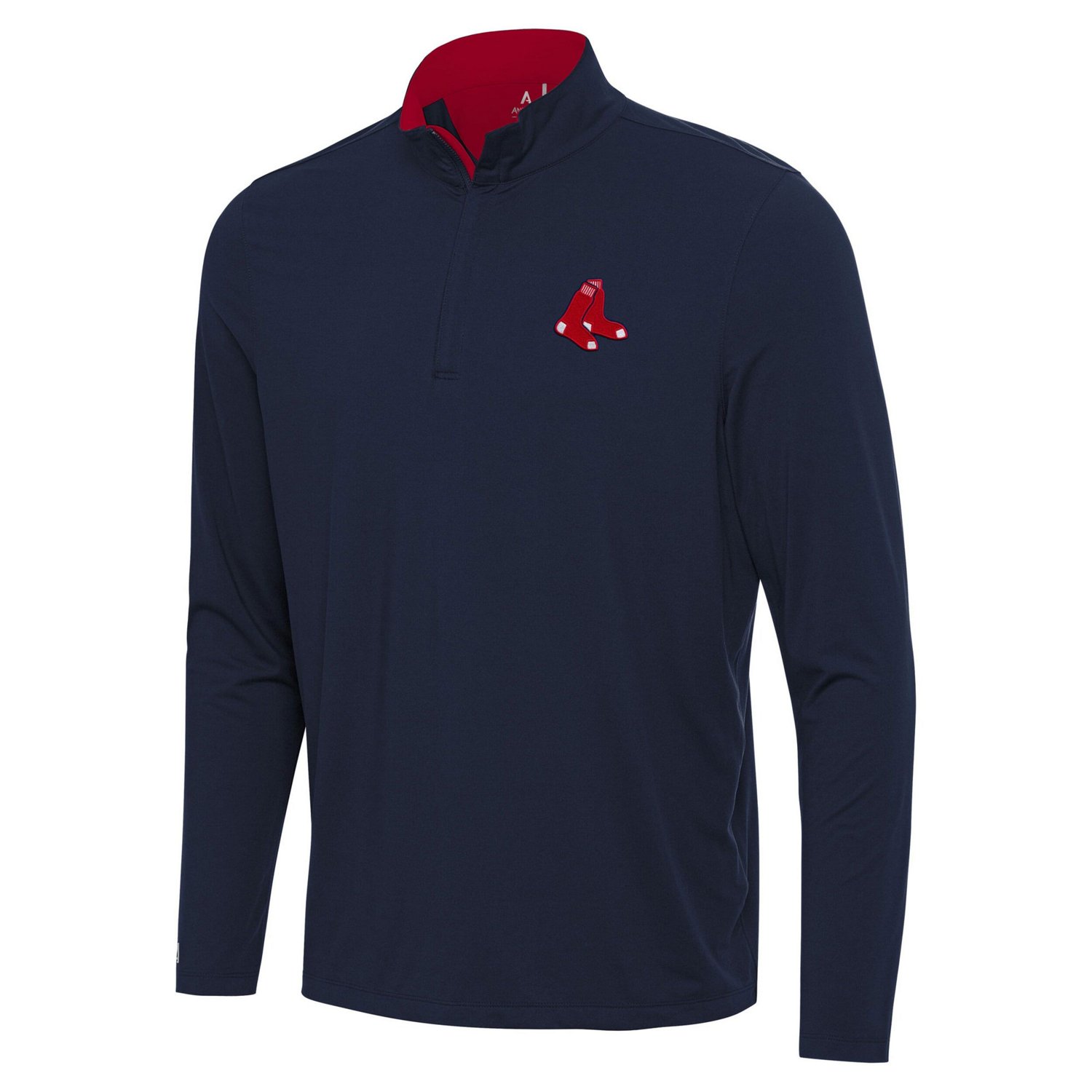 Antigua Boston Red Sox Content Quarter-Zip Top - view number 2