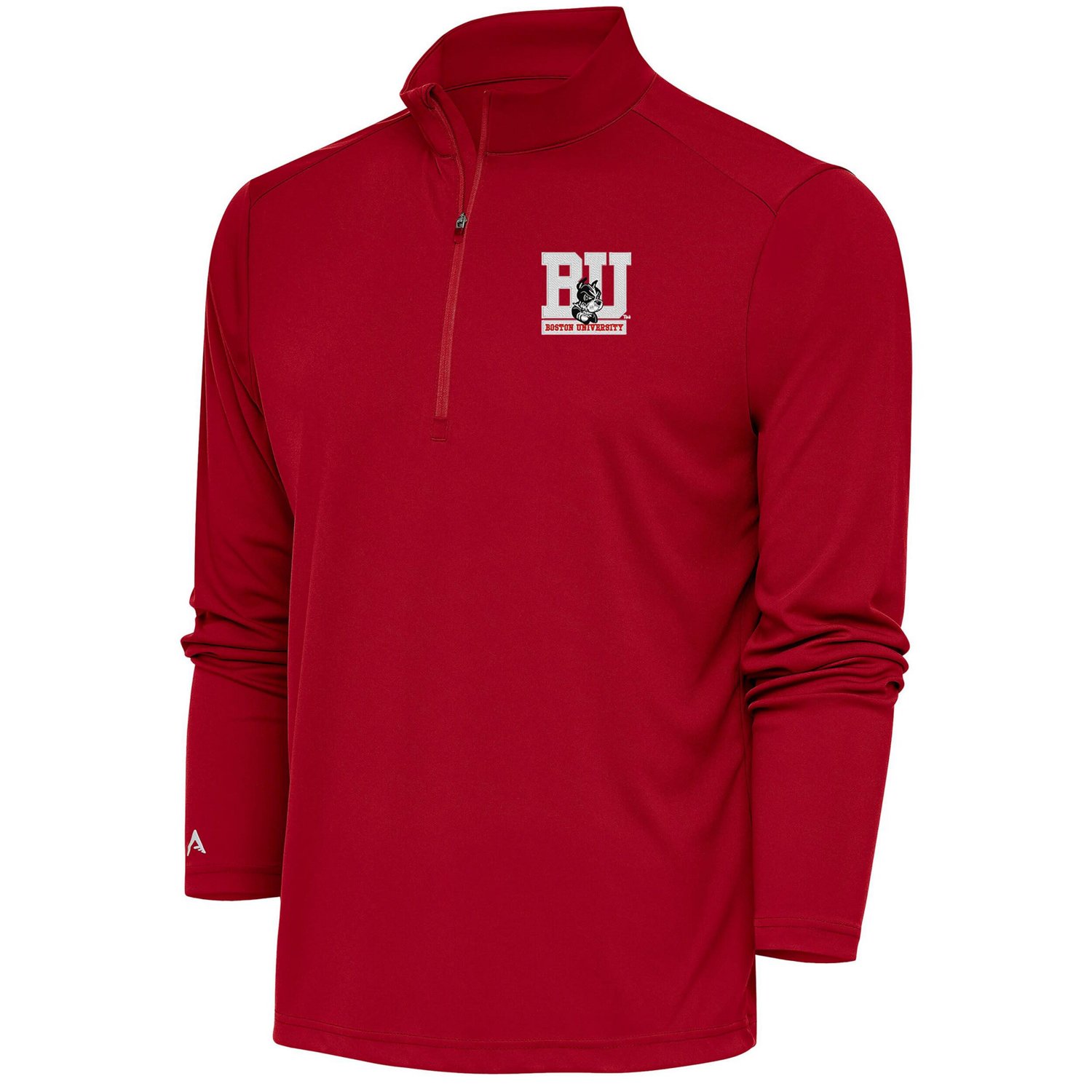 Antigua Boston University Tribute Quarter-Zip Top                                                                                - view number 1