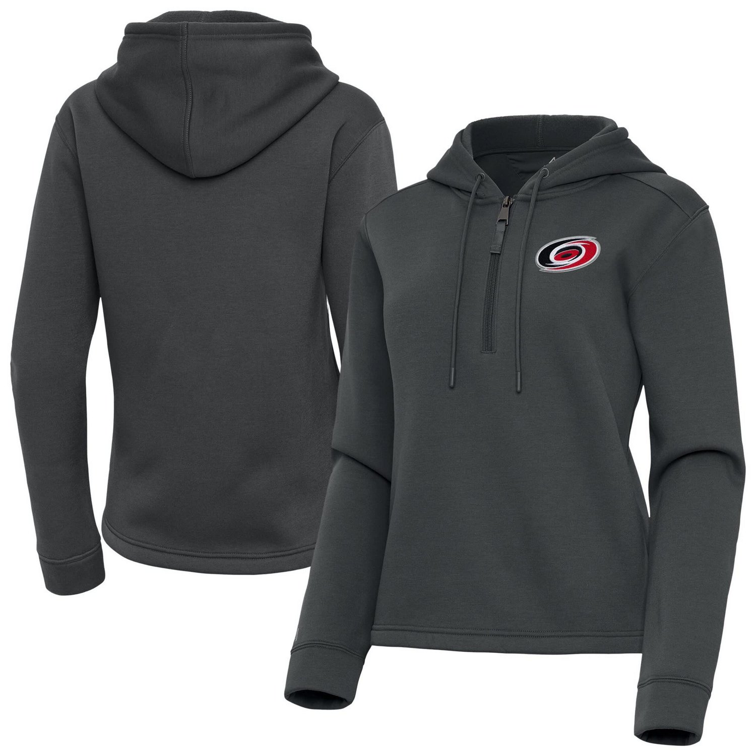 Antigua Carolina Hurricanes Contemporary Quarter-Zip Hoodie