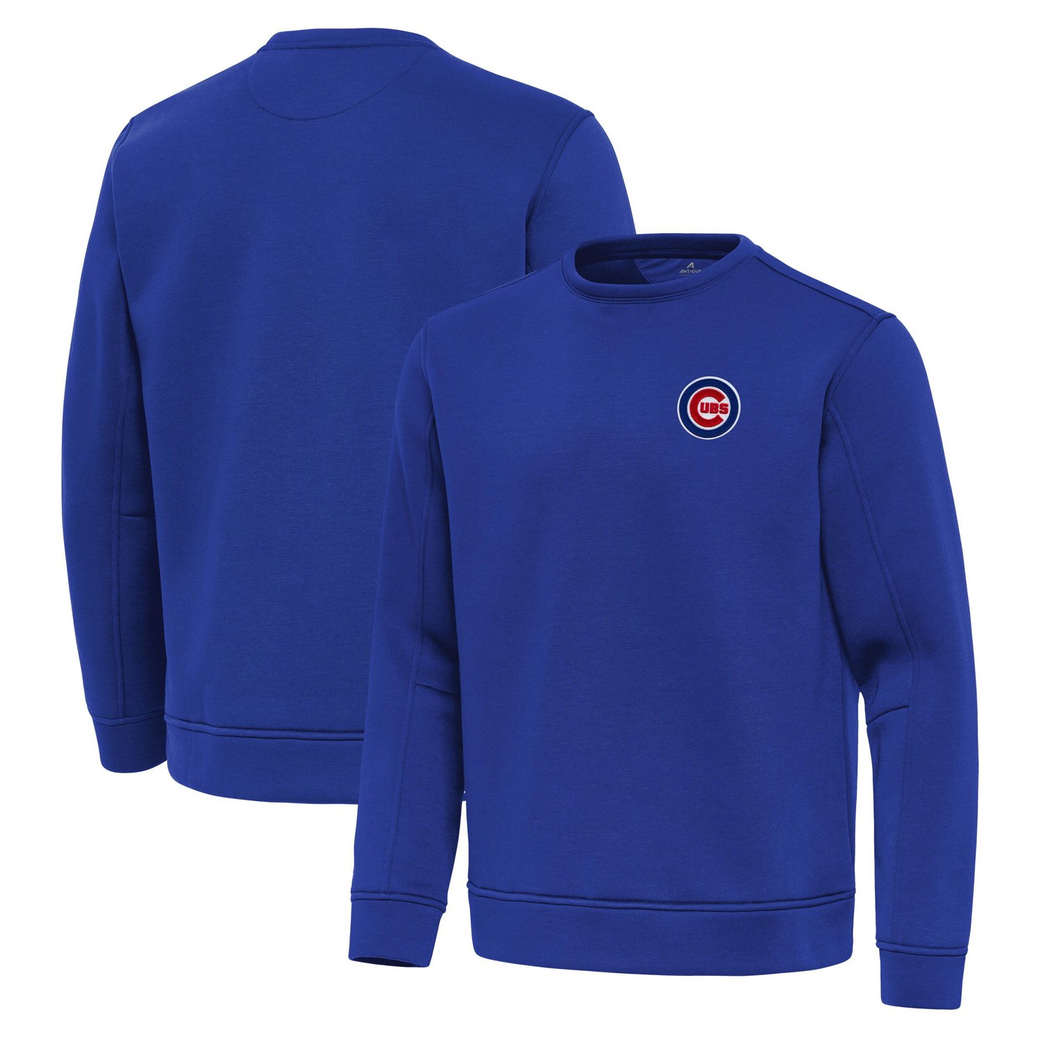 Antigua Chicago Cubs Relevant Lightweight Pullover Sweatshirt