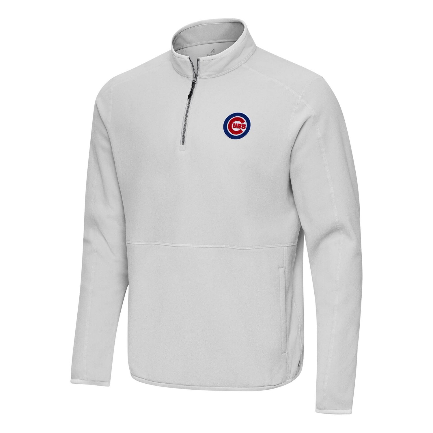 Antigua Chicago Cubs Step Up Quarter-Zip Pullover - view number 2
