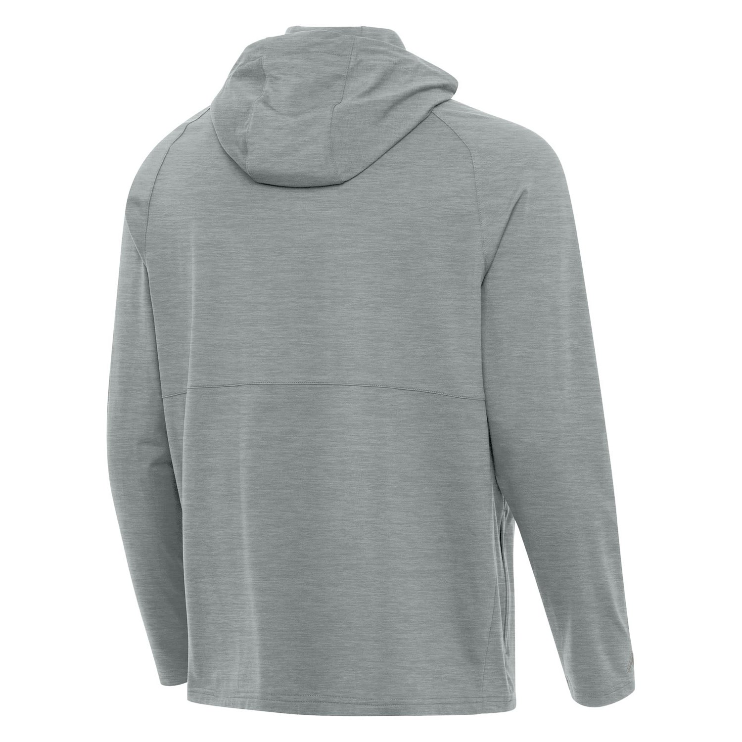 Antigua Cincinnati Reds Spikes Stars and Stripes Team Logo Quarter-Zip Pullover Hoodie - view number 3