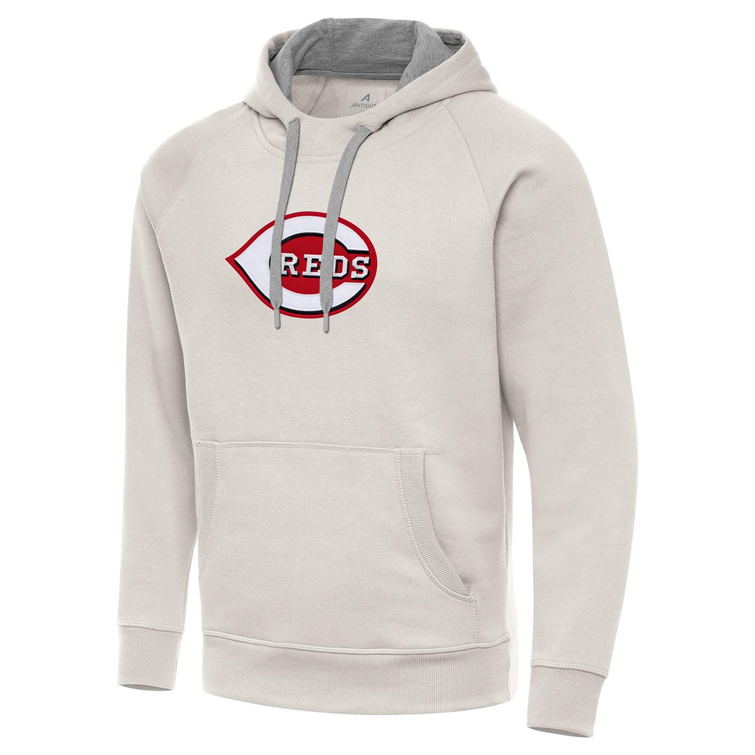Antigua Cincinnati Reds Victory Pullover Hoodie - view number 2