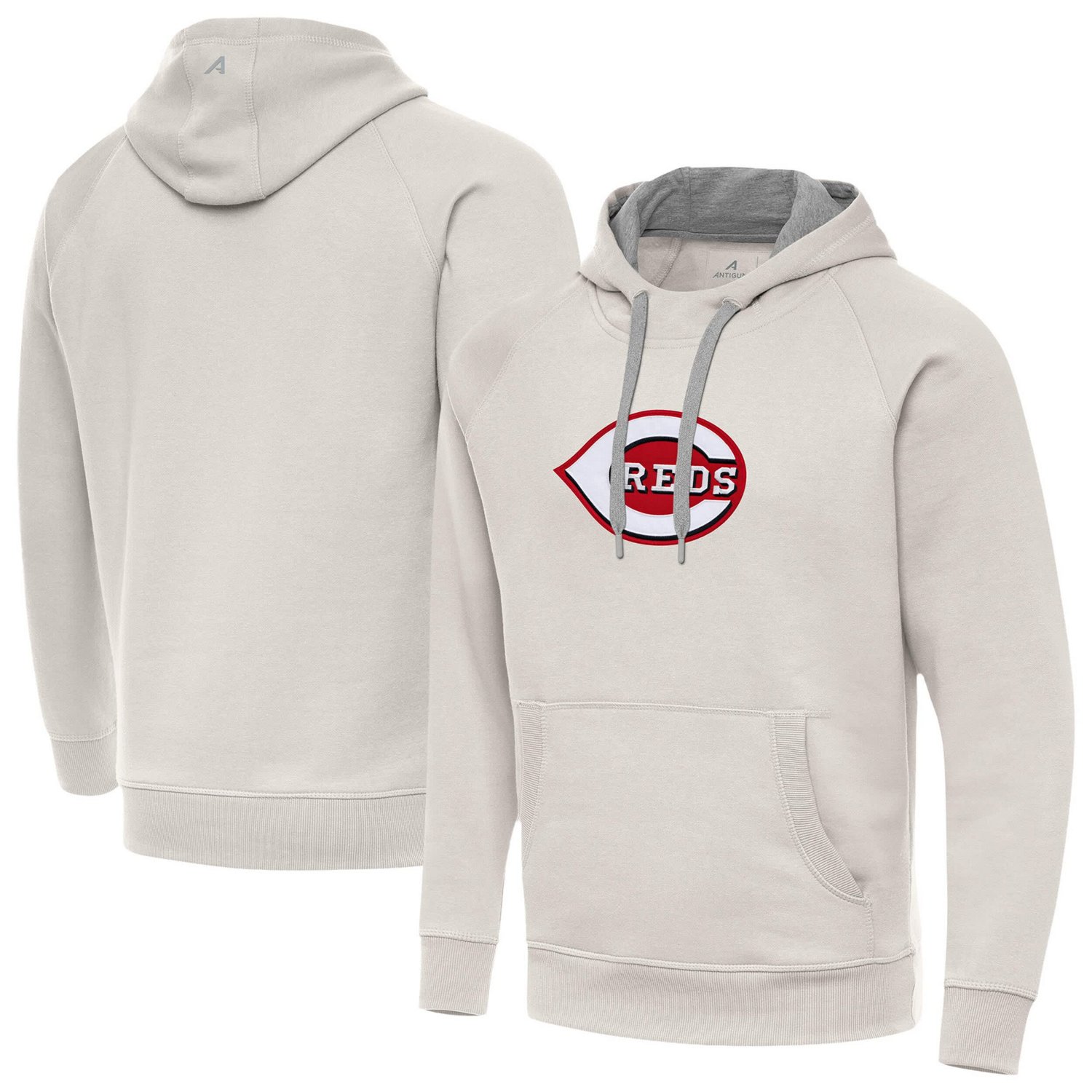 Antigua Cincinnati Reds Victory Pullover Hoodie
