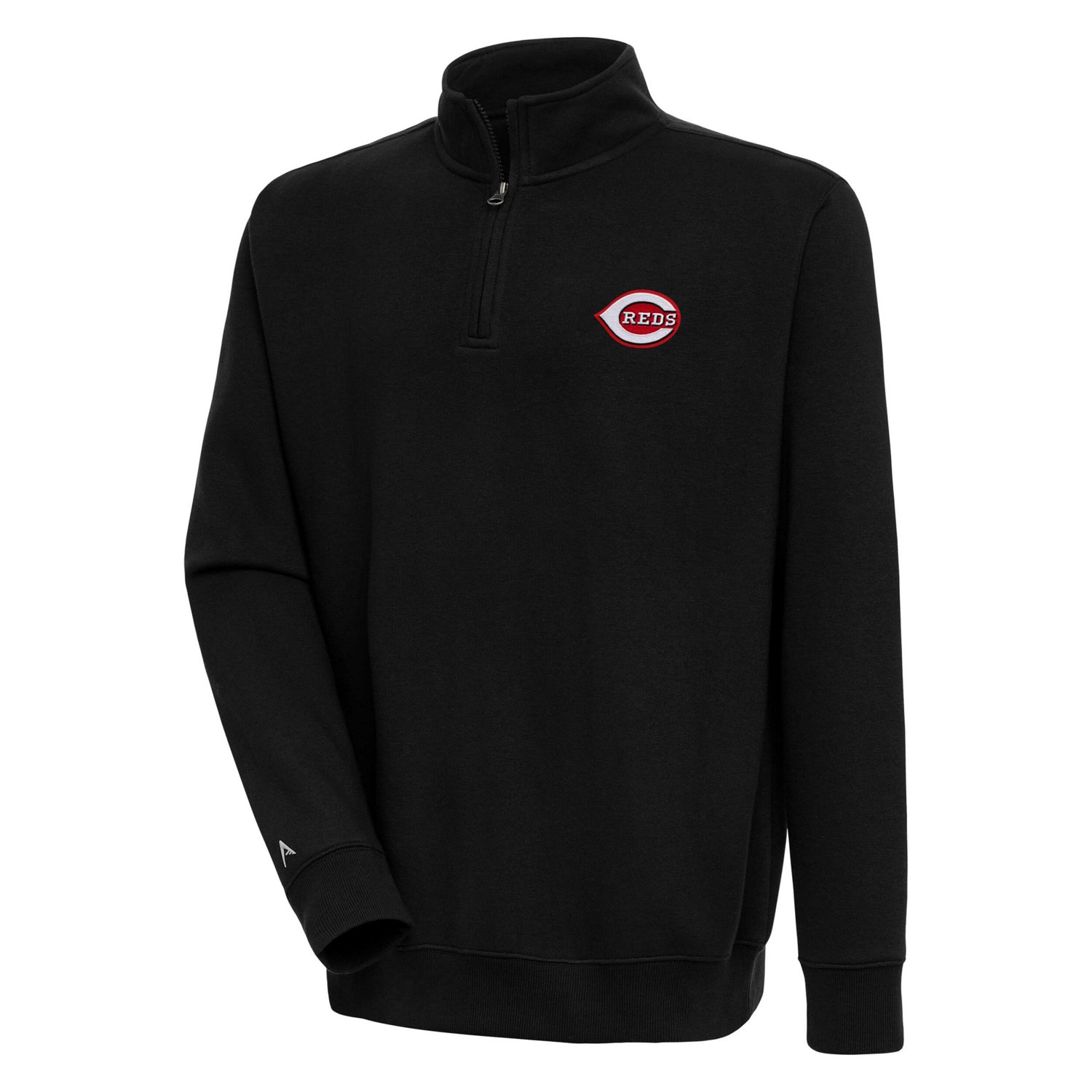 Antigua Cincinnati Reds Victory Quarter-Zip Pullover Top - view number 1