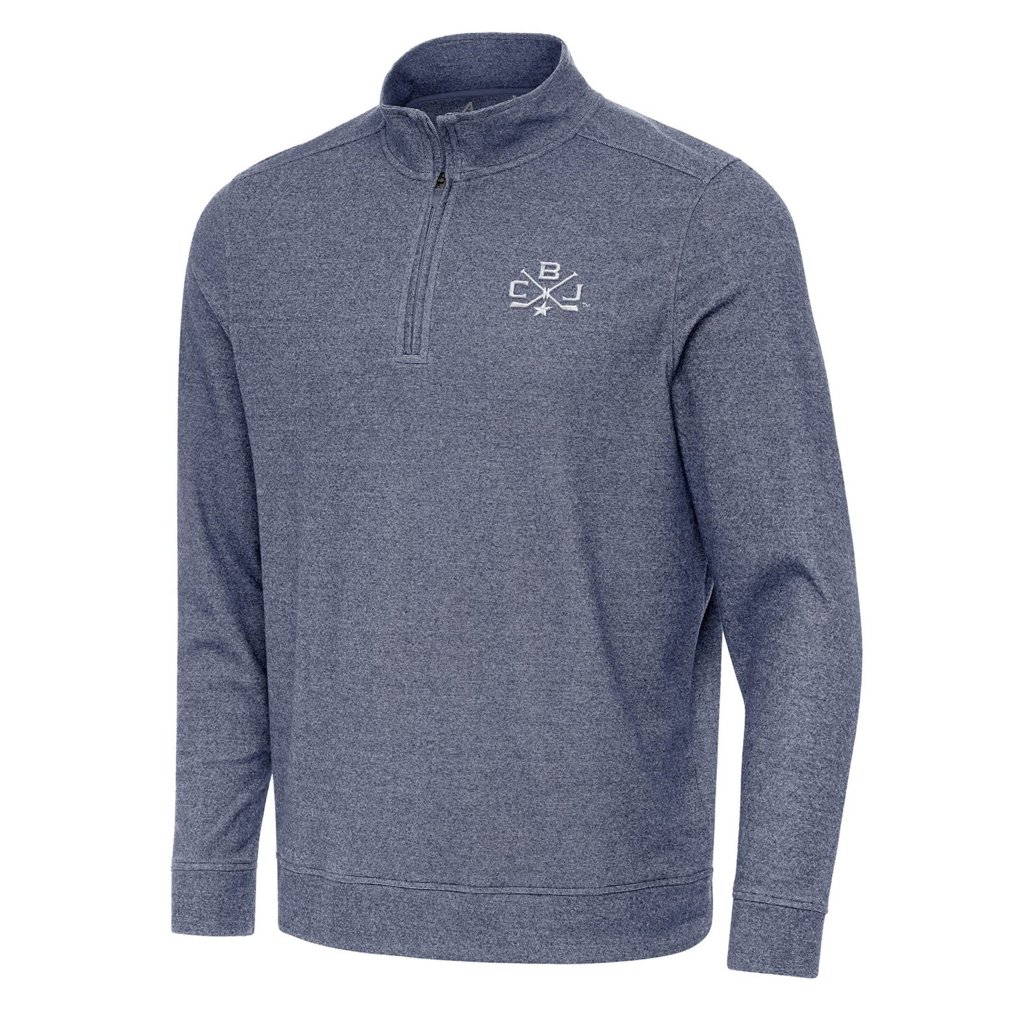 Antigua Columbus Blue Jackets 2025 NHL Stadium Series Subtle Quarter-Zip Top                                                     - view number 2