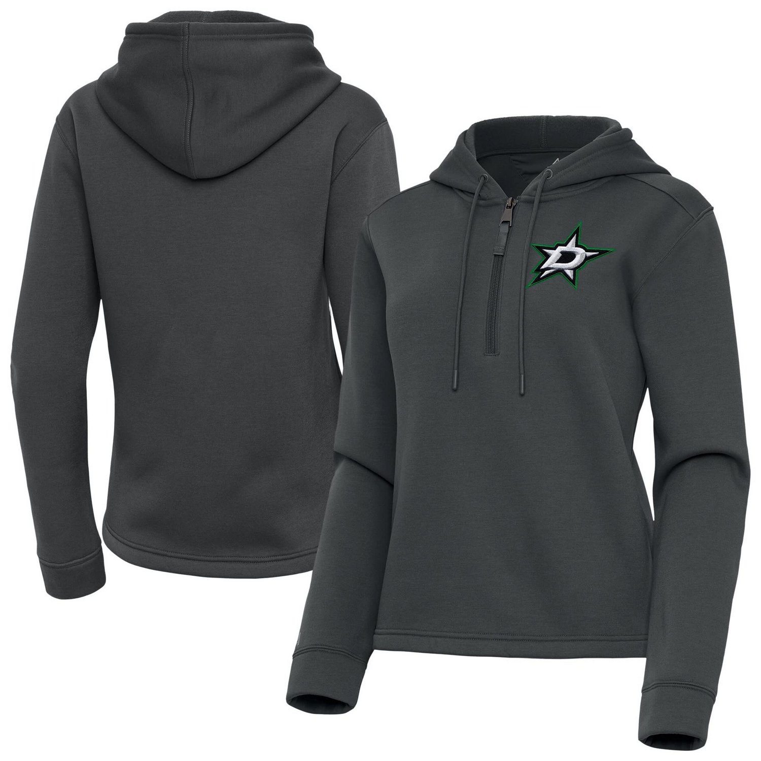 Antigua Dallas Stars Contemporary Quarter-Zip Hoodie