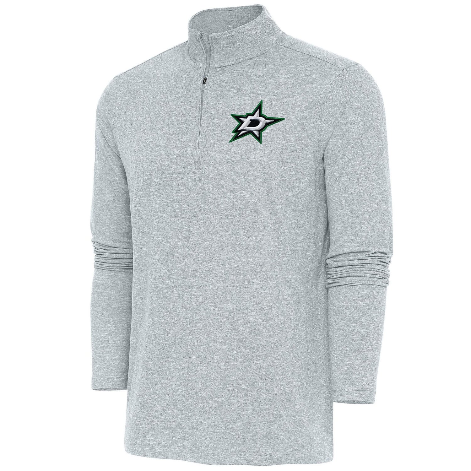 Antigua Dallas Stars Hunk Quarter-Zip Pullover Top