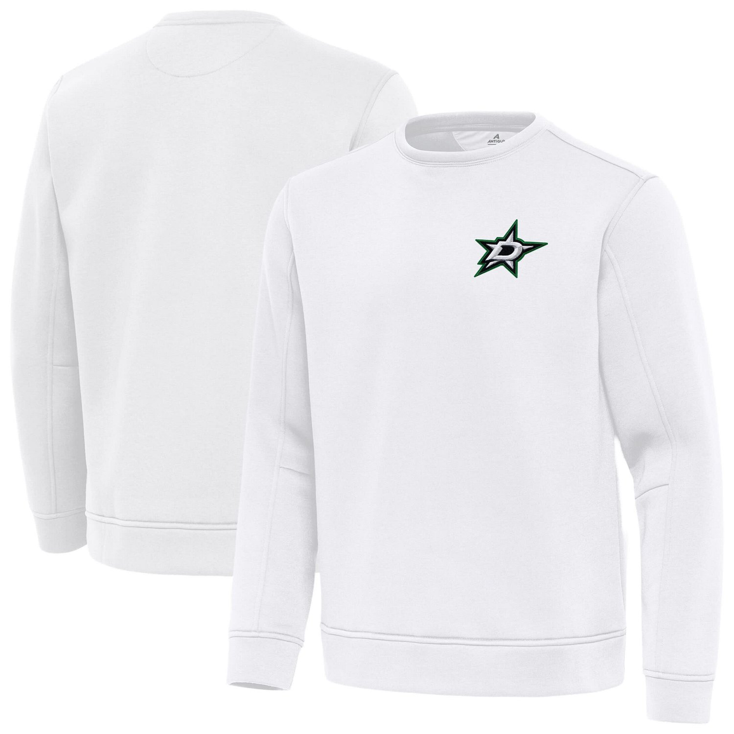 Antigua Dallas Stars Relevant Lightweight Pullover Sweatshirt