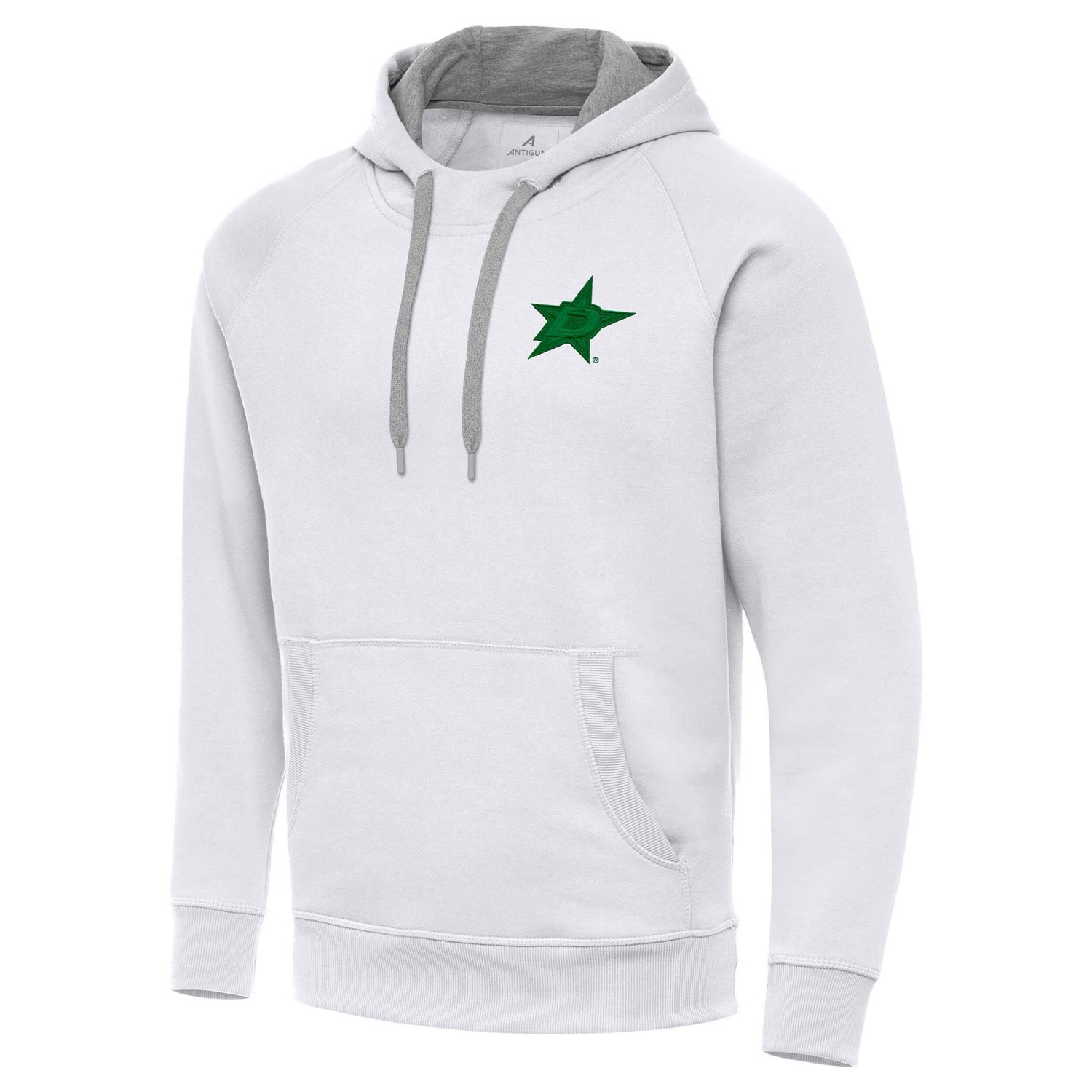 Antigua Dallas Stars St Patrick's Day Victory Pullover Hoodie - view number 2