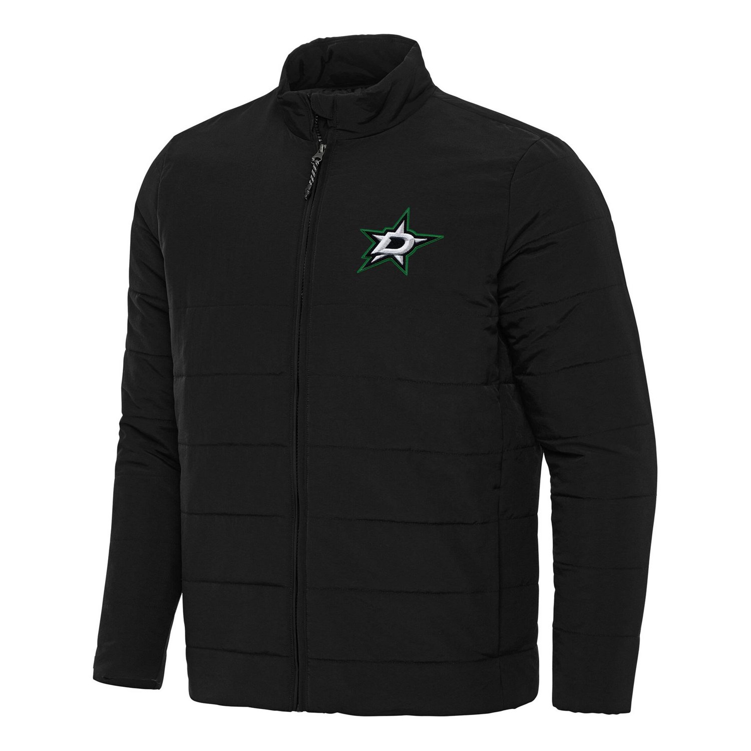 Antigua Dallas Stars Swelter Full-Zip Puffer Jacket