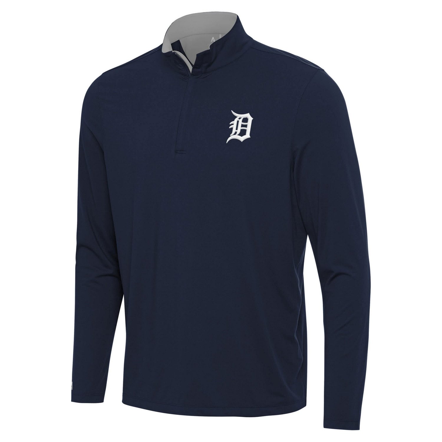 Antigua Detroit Tigers Content Quarter-Zip Top - view number 2