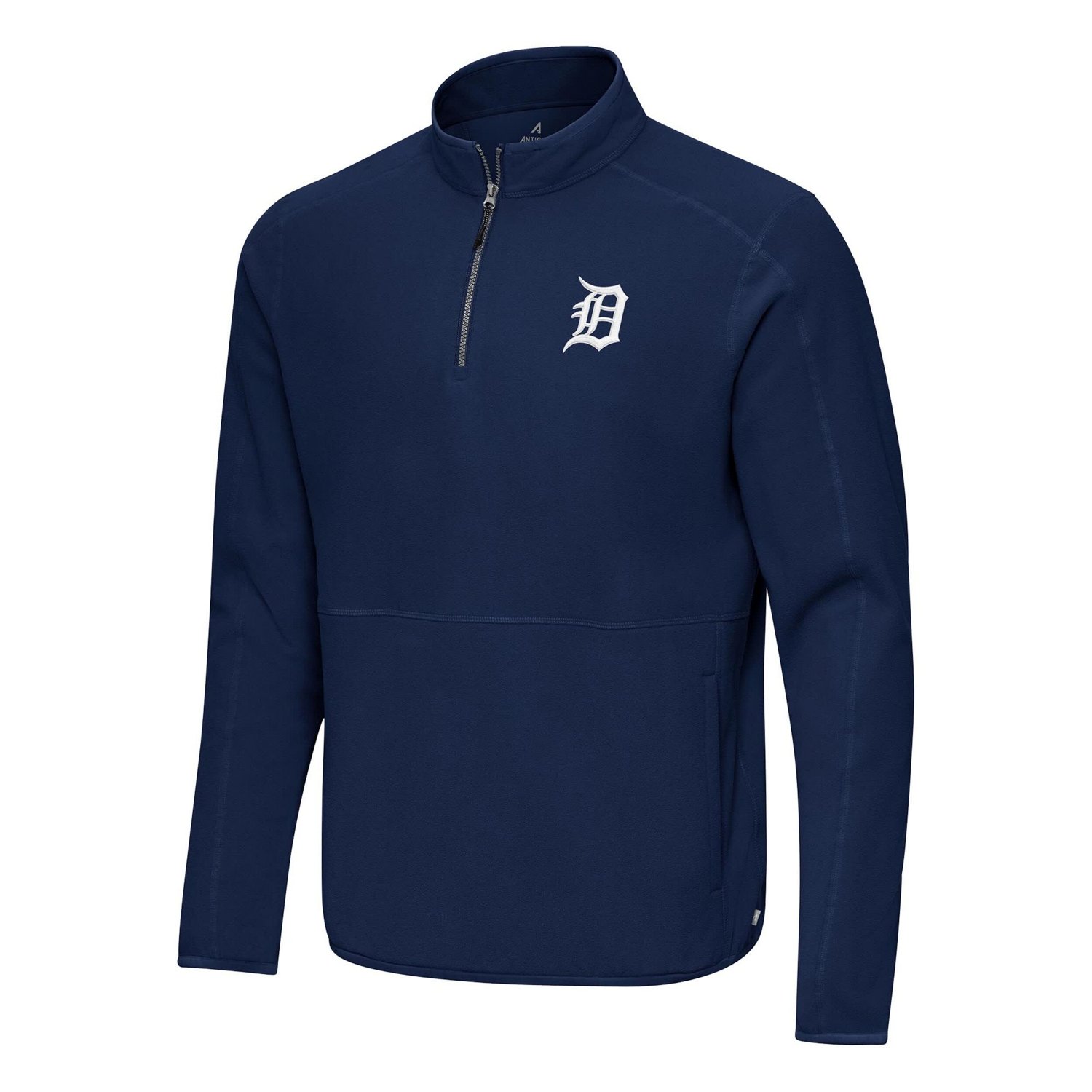 Antigua Detroit Tigers Step Up Quarter-Zip Pullover - view number 2