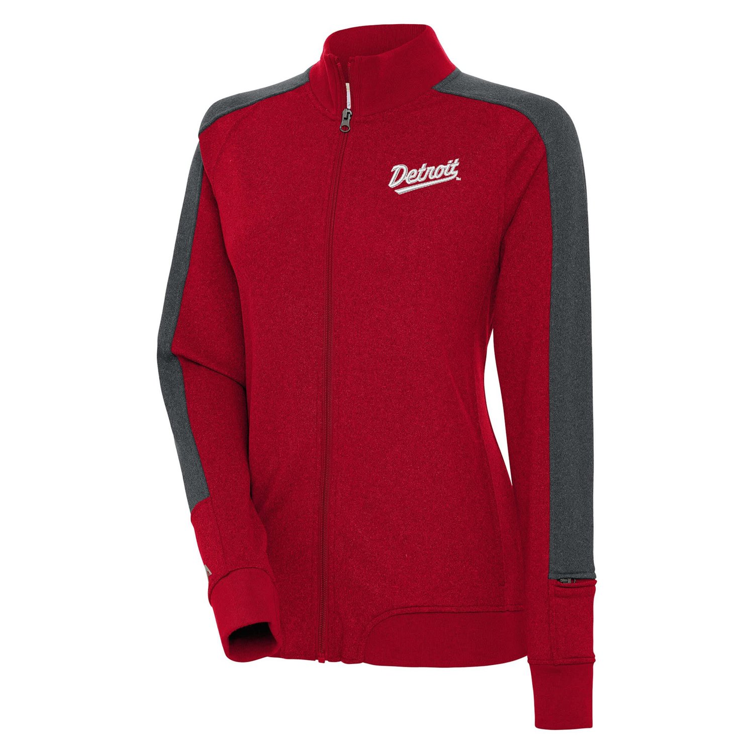 Antigua Detroit Wings 2025 NHL Stadium Series Strike Full-Zip Track Jacket                                                       - view number 1