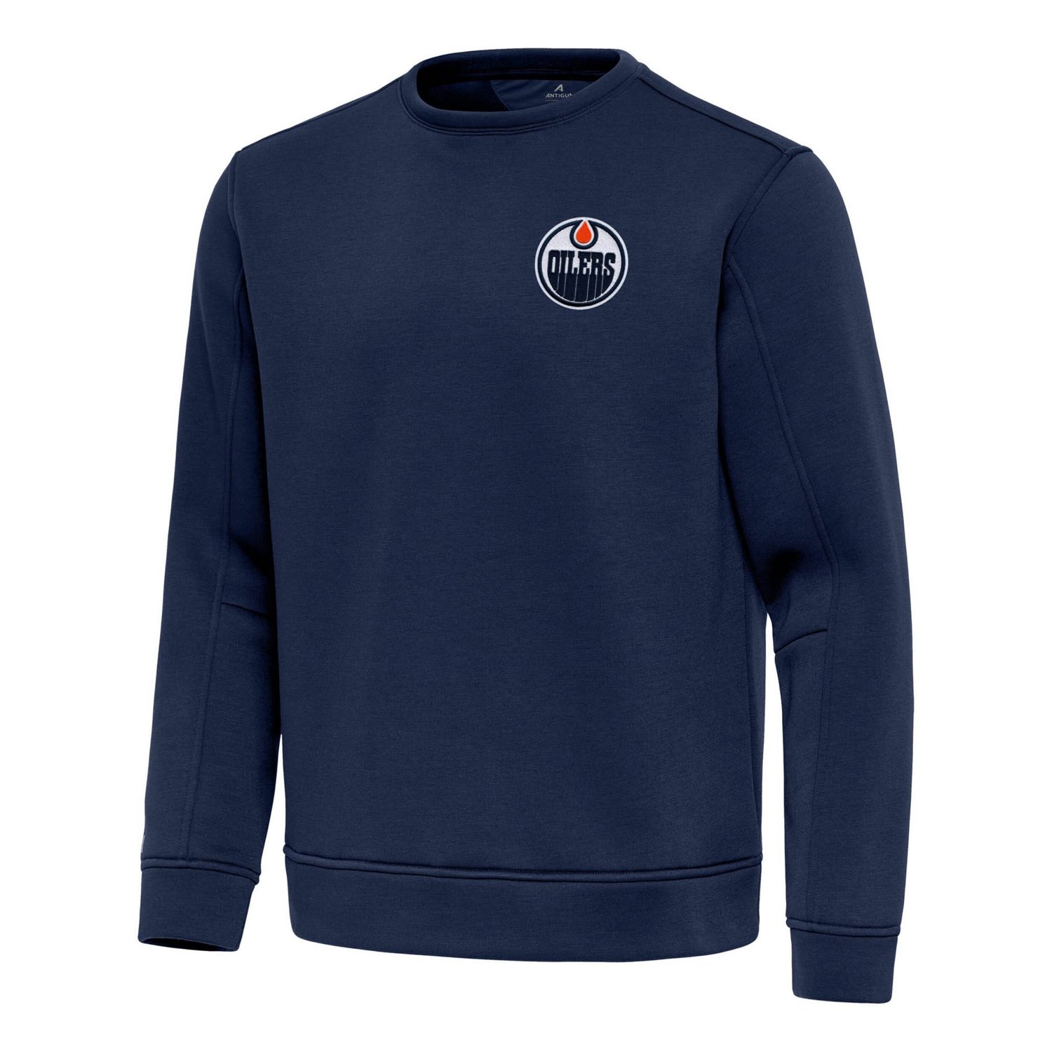 Antigua Edmonton Oilers Relevant Lightweight Pullover Sweatshirt - view number 2