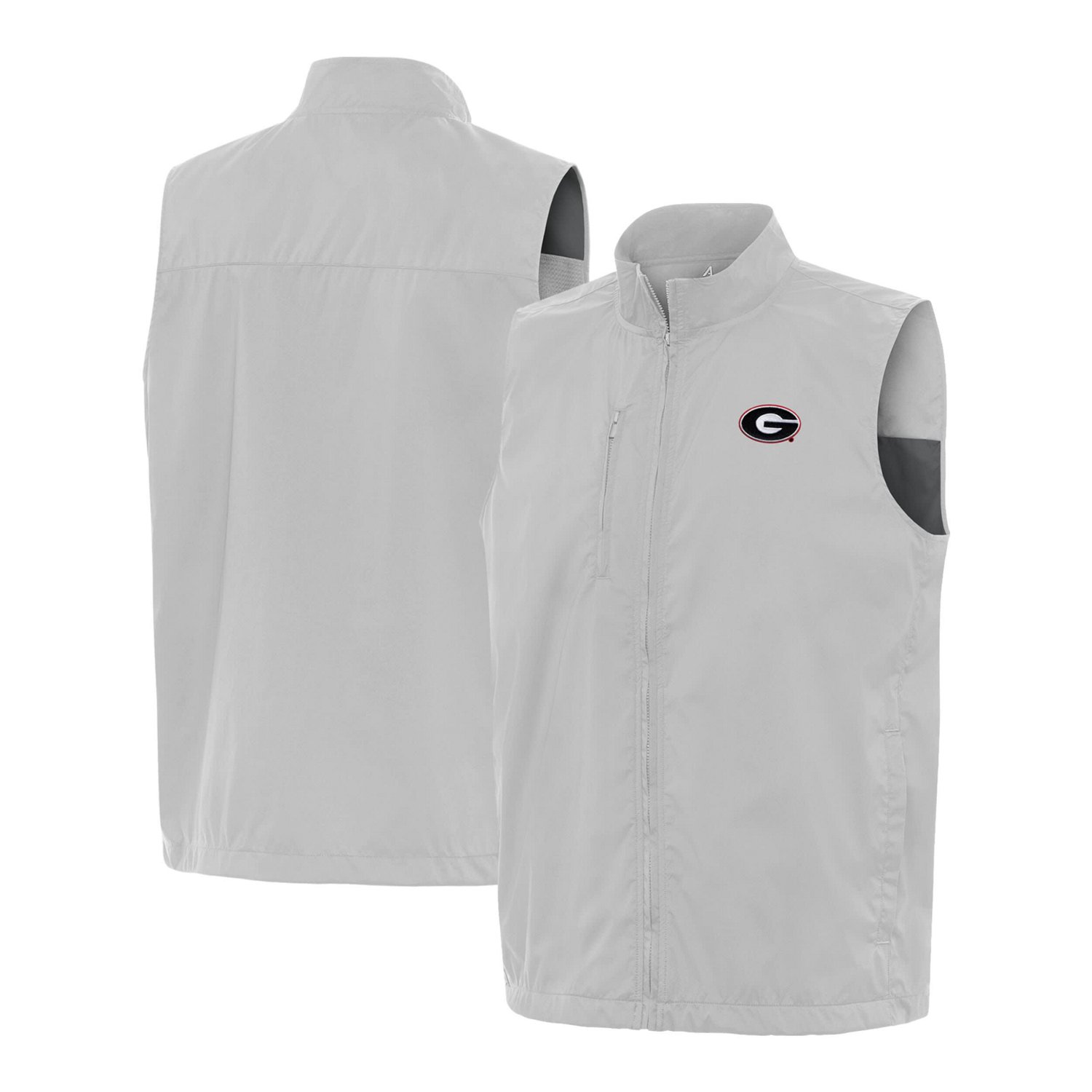 Antigua Georgia Bulldogs Brisk Full-Zip Vest