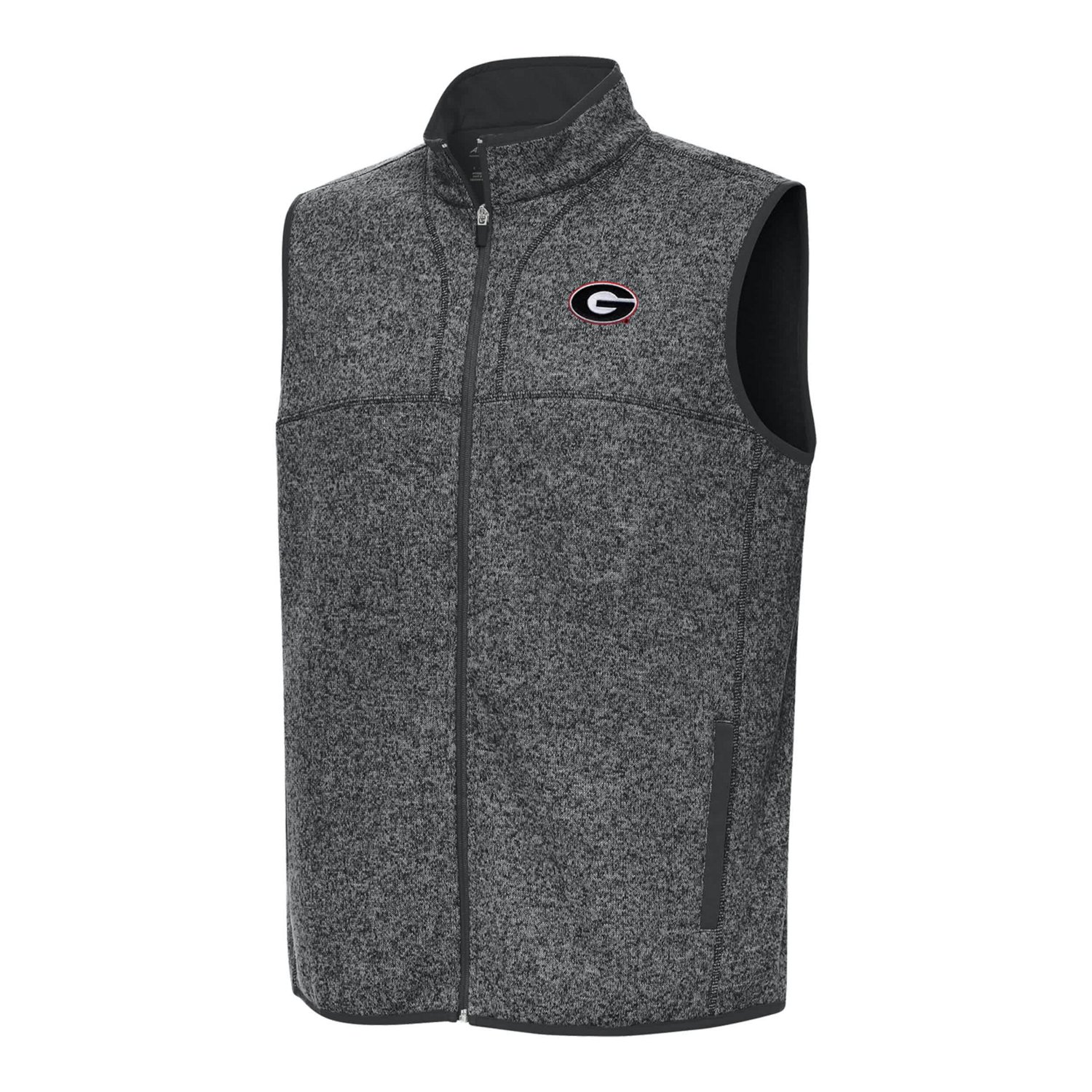 Antigua Georgia Bulldogs Fortune Full-Zip Vest                                                                                   - view number 2