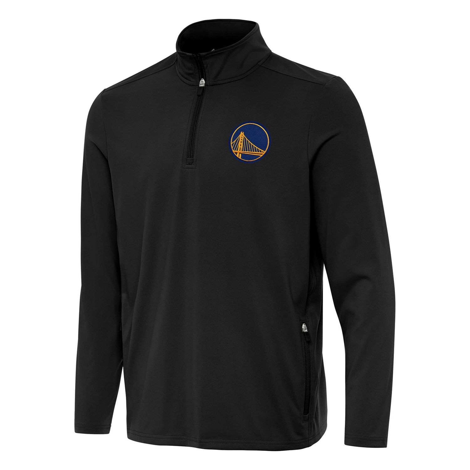 Antigua Golden State Warriors Perilous Quarter-Zip Sweatshirt
