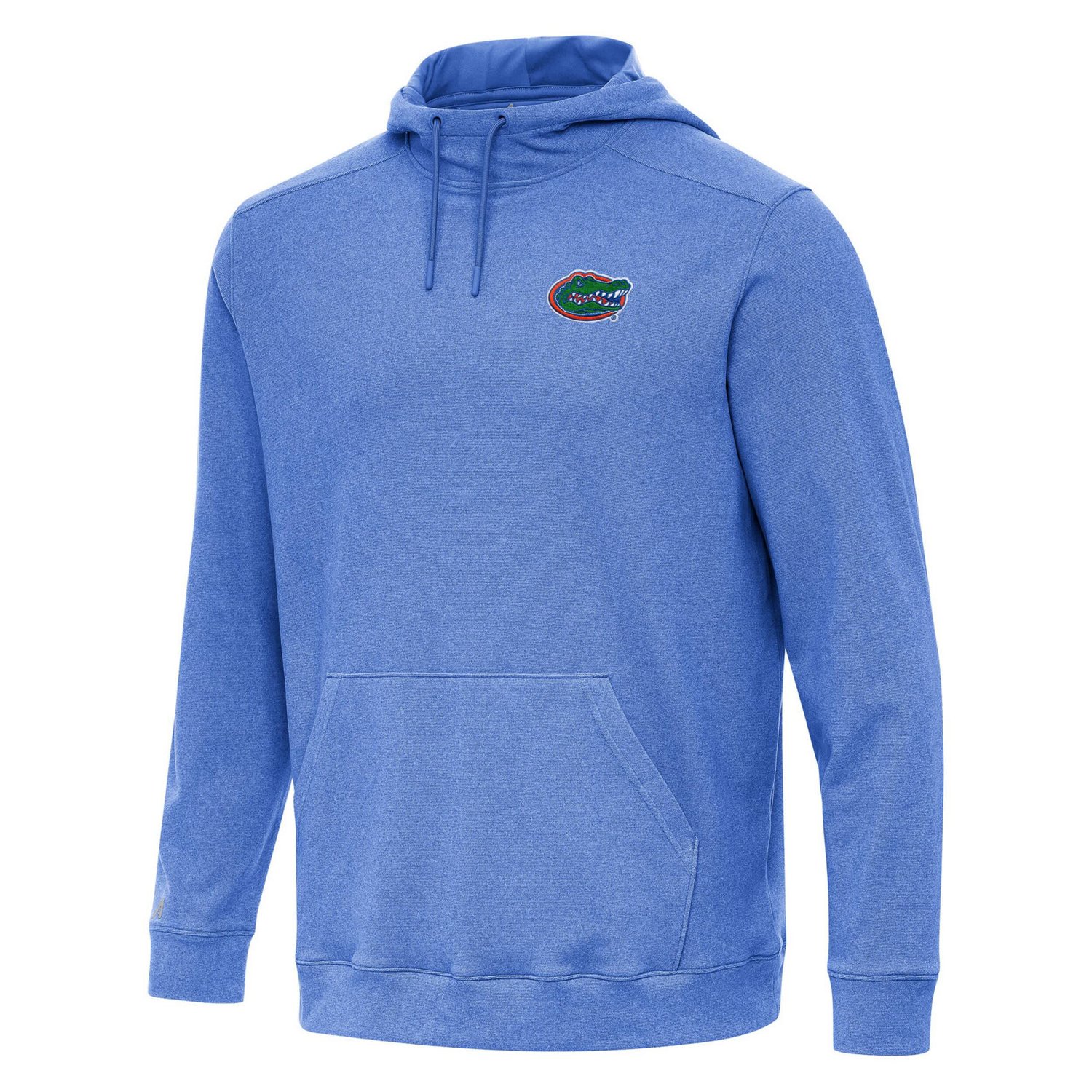 Antigua Heather Florida Gators Cloud Pullover Hoodie - view number 1