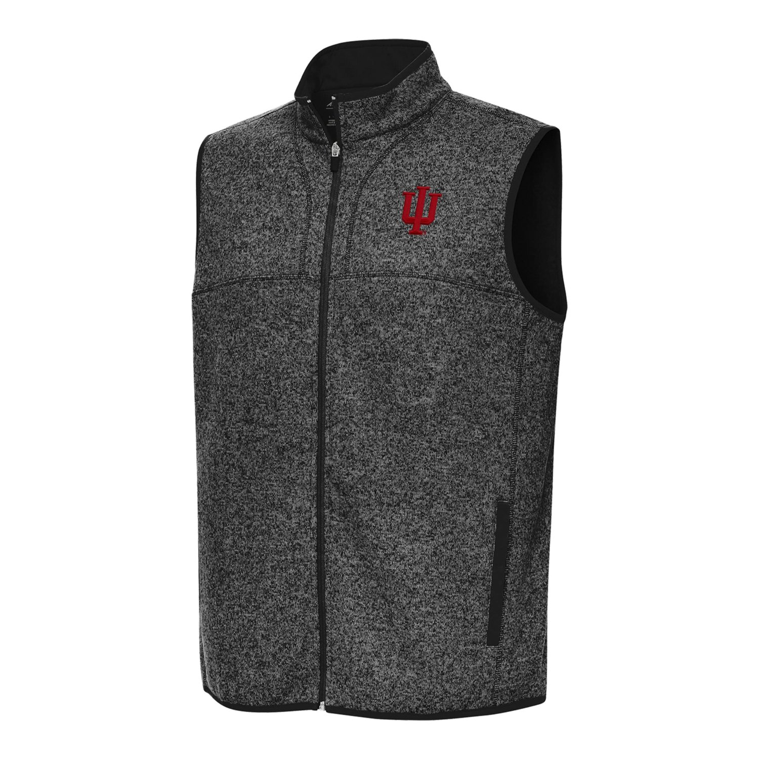 Antigua Indiana Hoosiers Fortune Full-Zip Vest