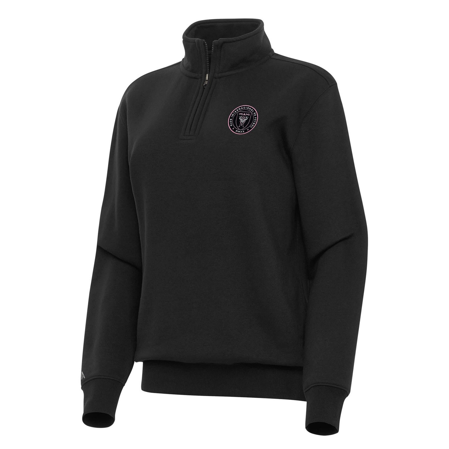 Antigua Inter Miami CF Victory Quarter-Zip Pullover Top