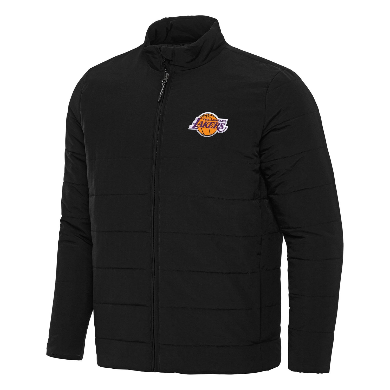 Antigua Los Angeles Lakers Swelter Full-Zip Puffer Jacket