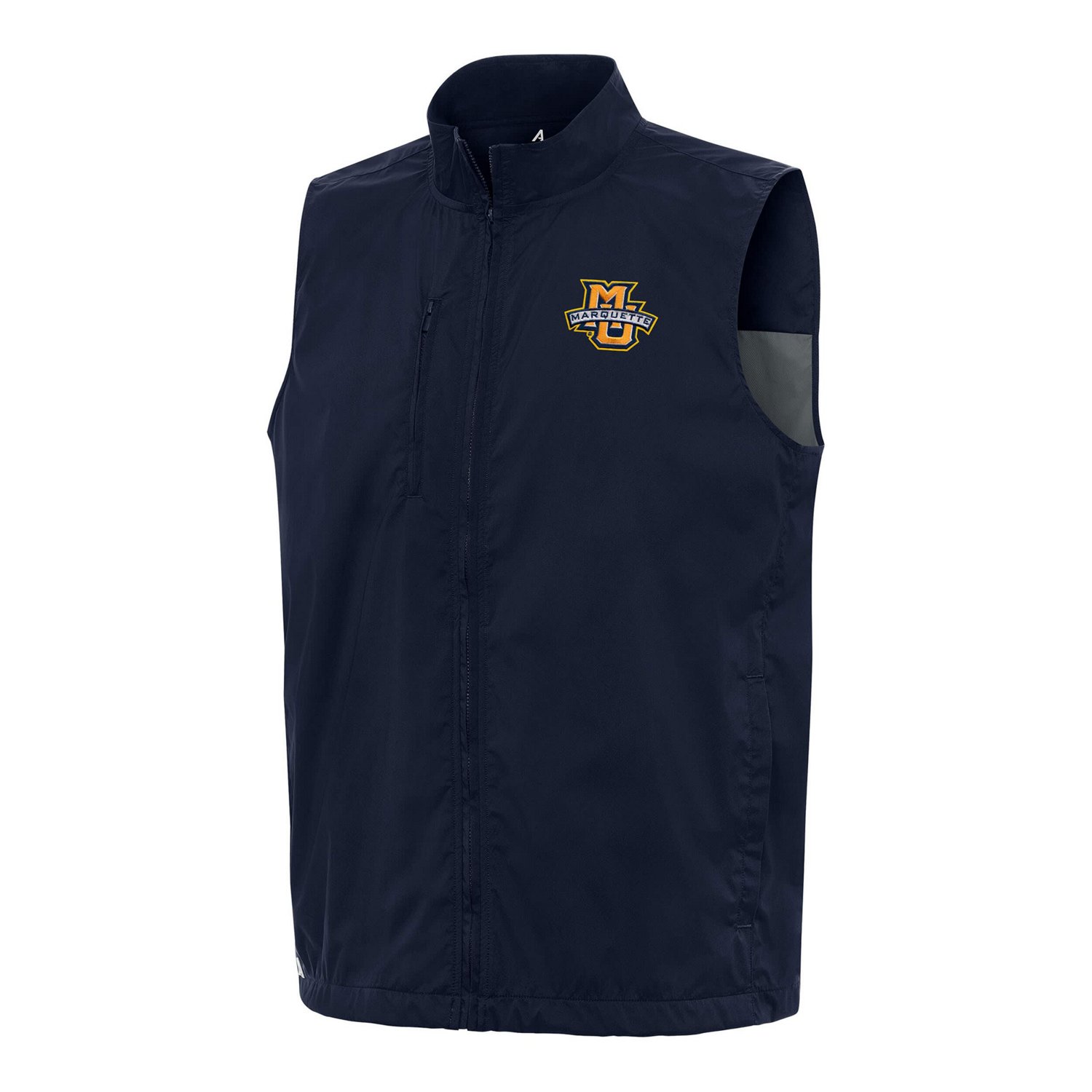 Antigua Marquette Golden Eagles Brisk Full-Zip Vest