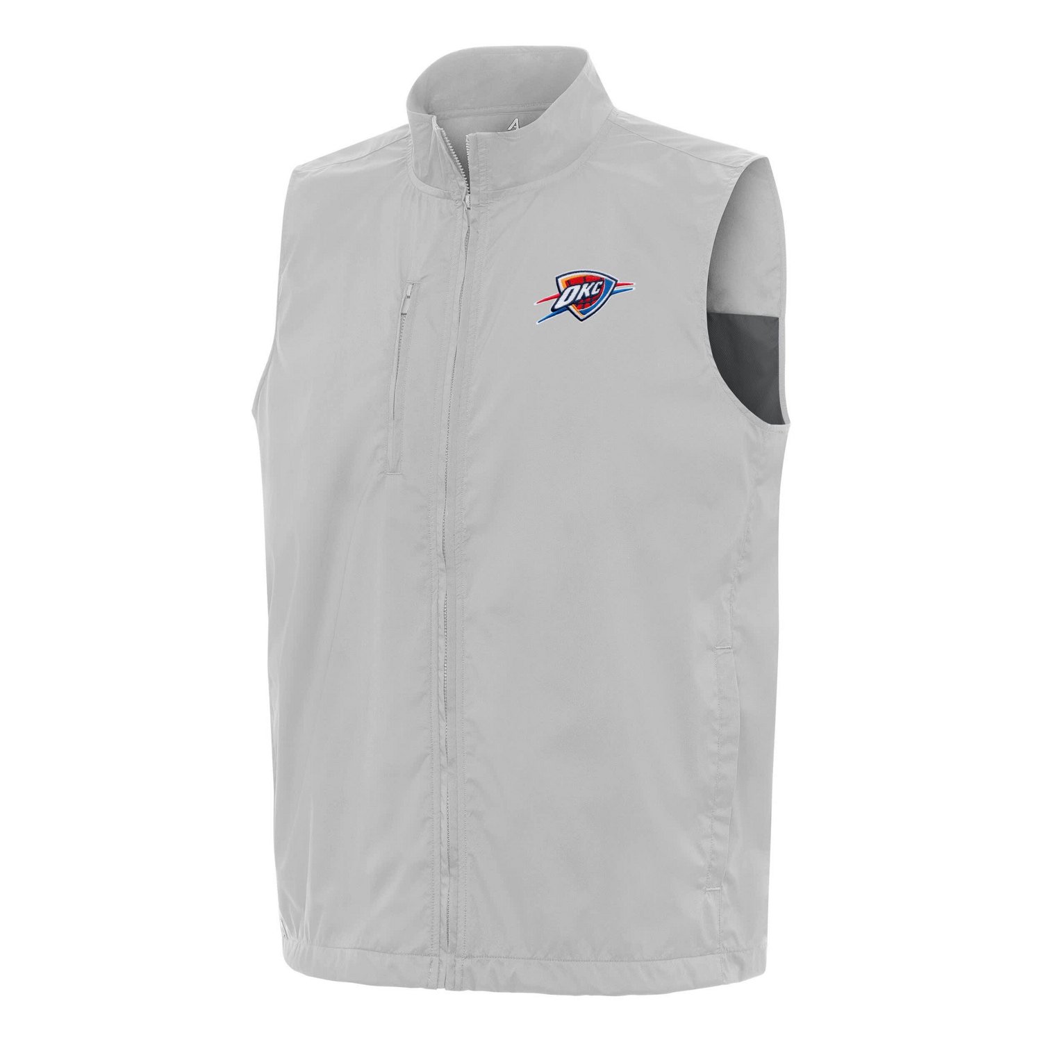 Antigua Men’s Oklahoma City Thunder Brisk Full-Zip Vest - view number 1