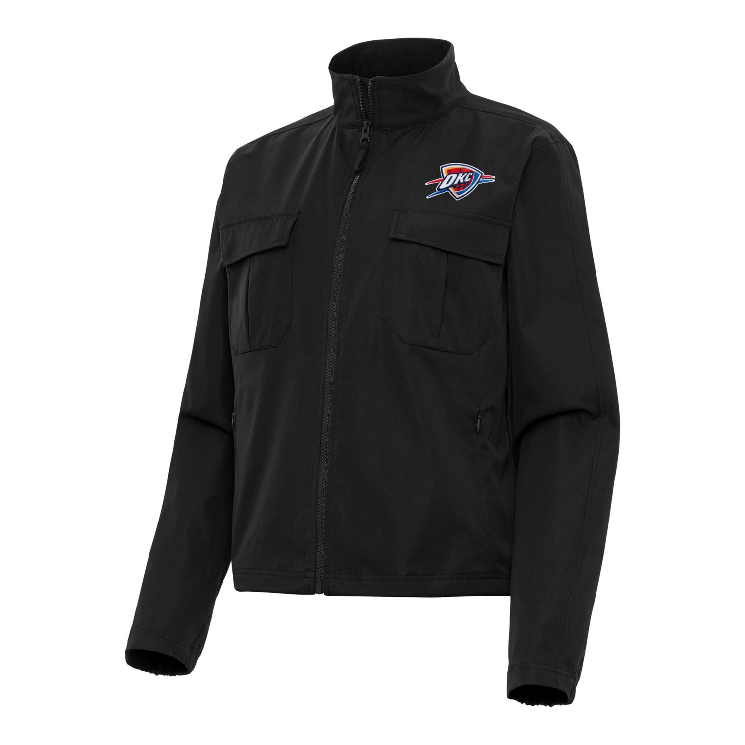 Antigua Men’s Oklahoma City Thunder Even Par Full-Zip Jacket - view number 1