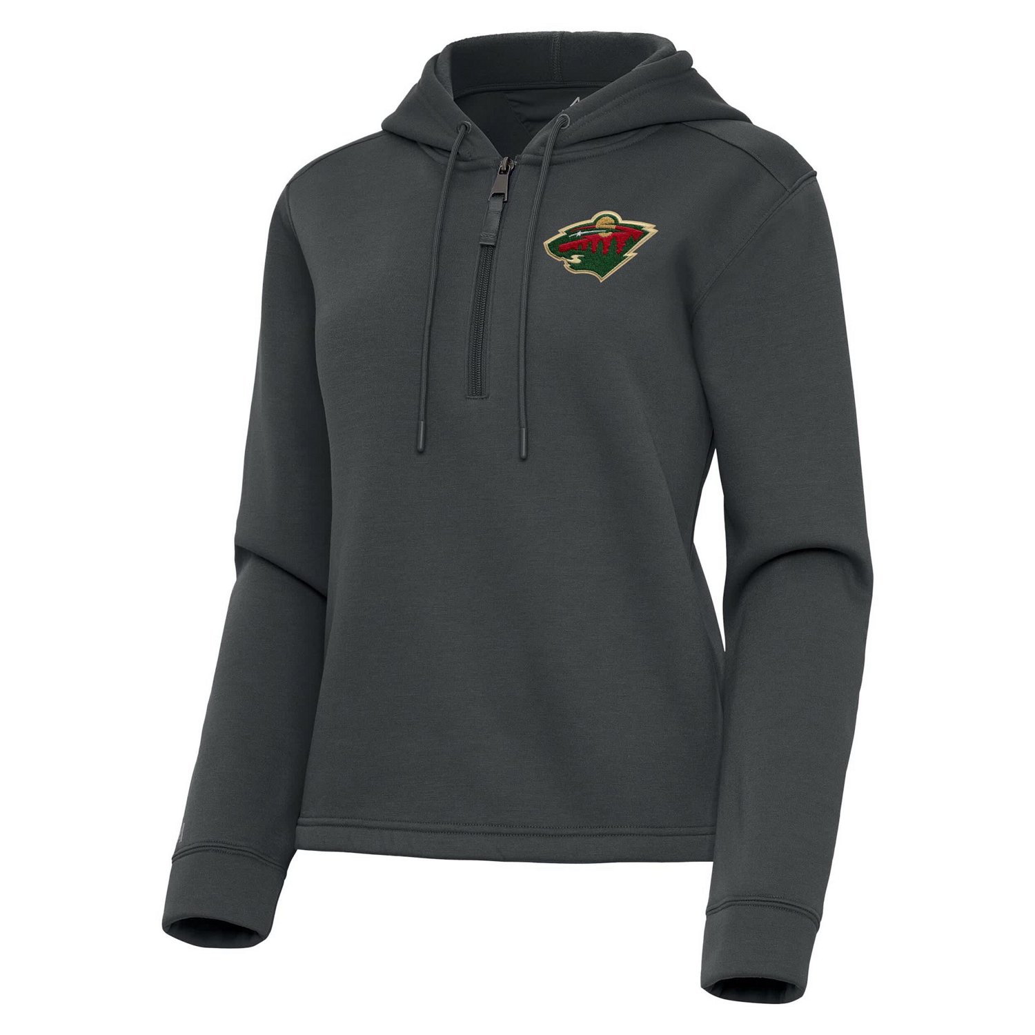 Antigua Minnesota Wild Contemporary Quarter-Zip Hoodie - view number 2