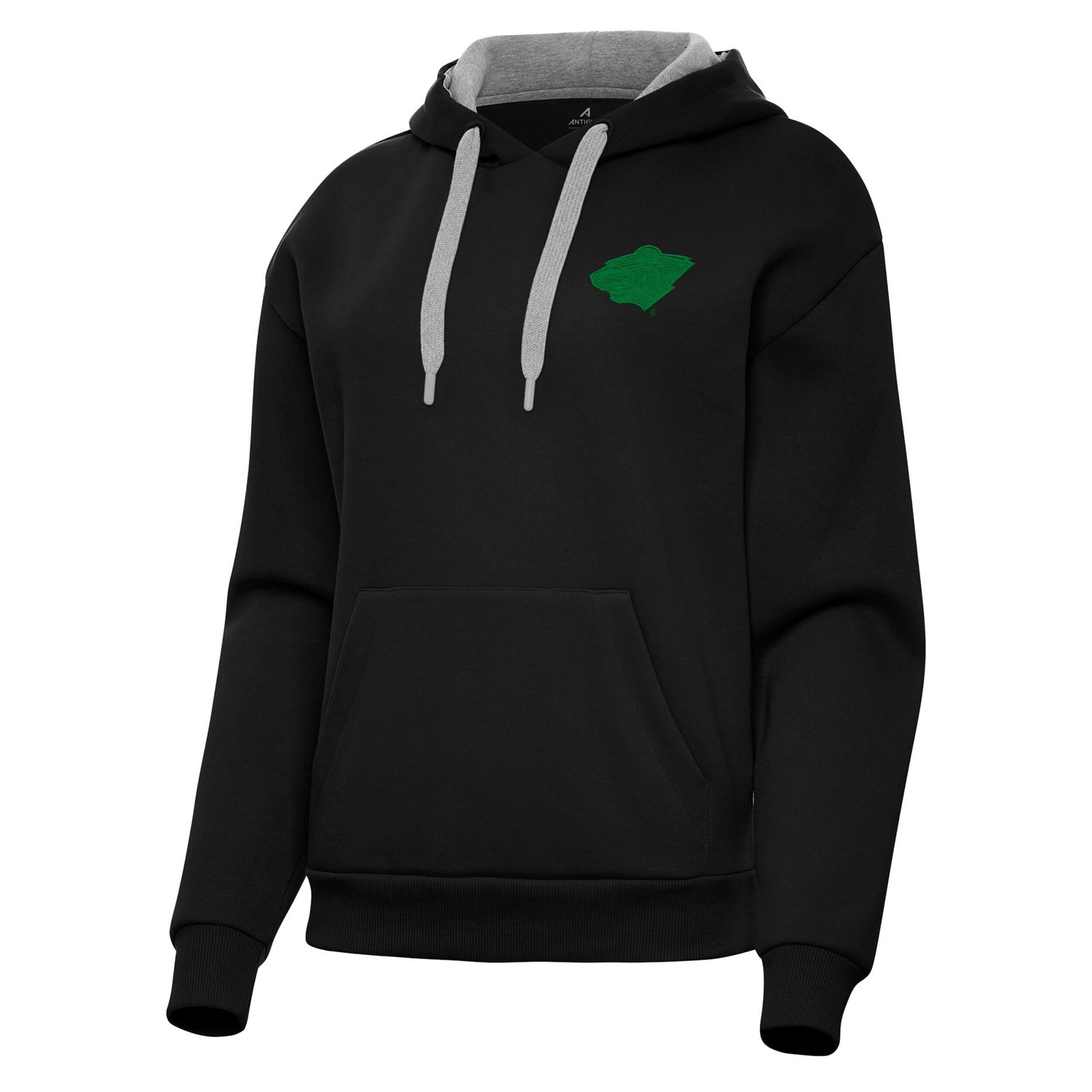Antigua Minnesota Wild St Patrick's Day Victory Pullover Hoodie                                                                  - view number 2