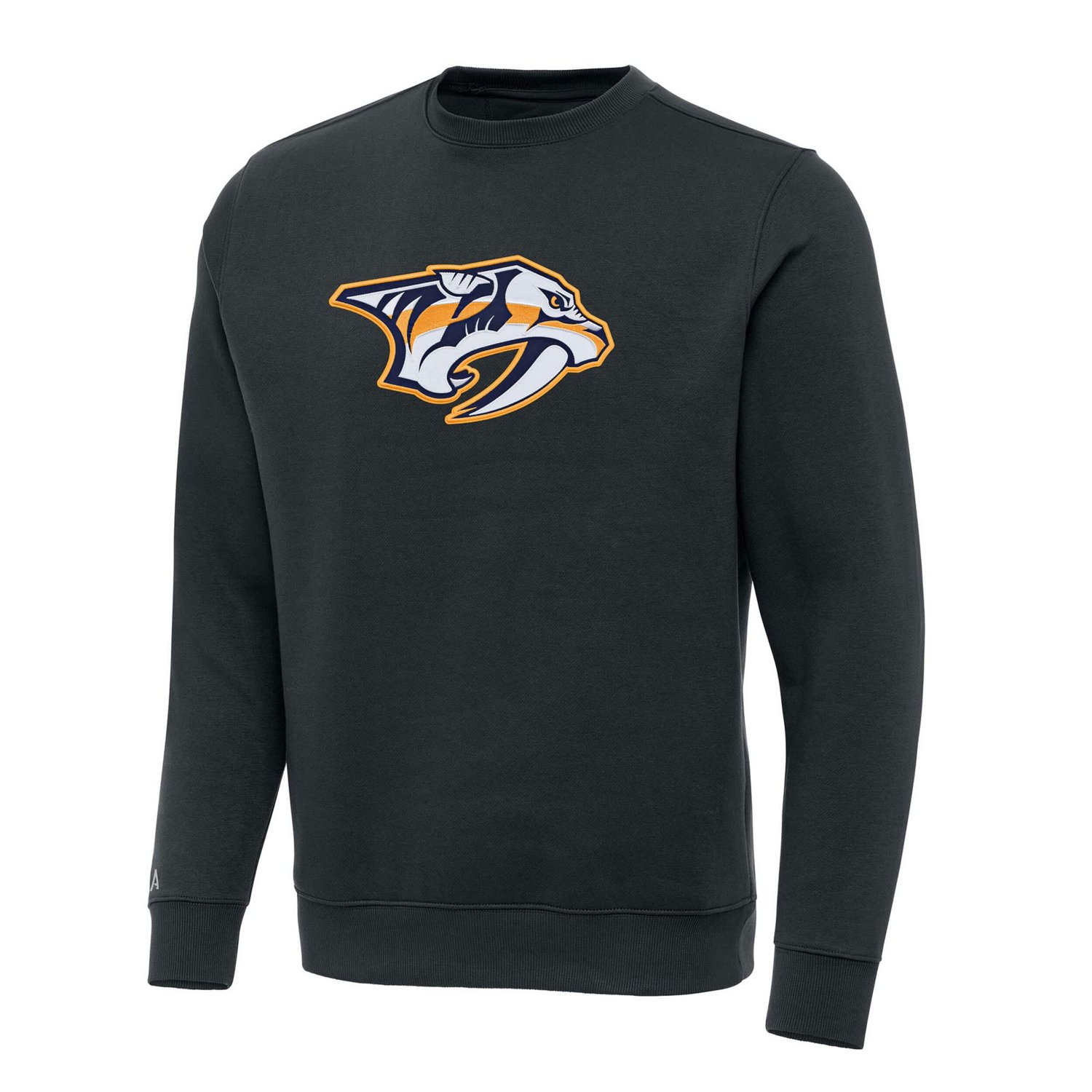 Antigua Nashville Predators Victory Crewneck Pullover Sweatshirt
