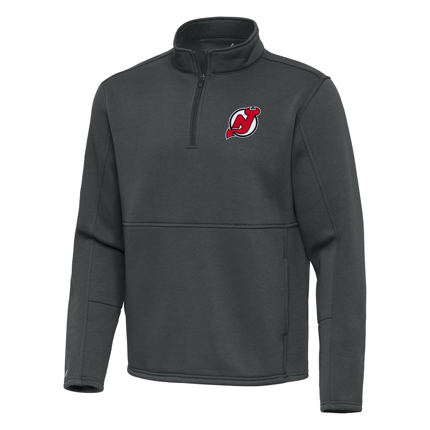 Antigua New Jersey Devils Twist Quarter-Zip Pullover Jacket - view number 2