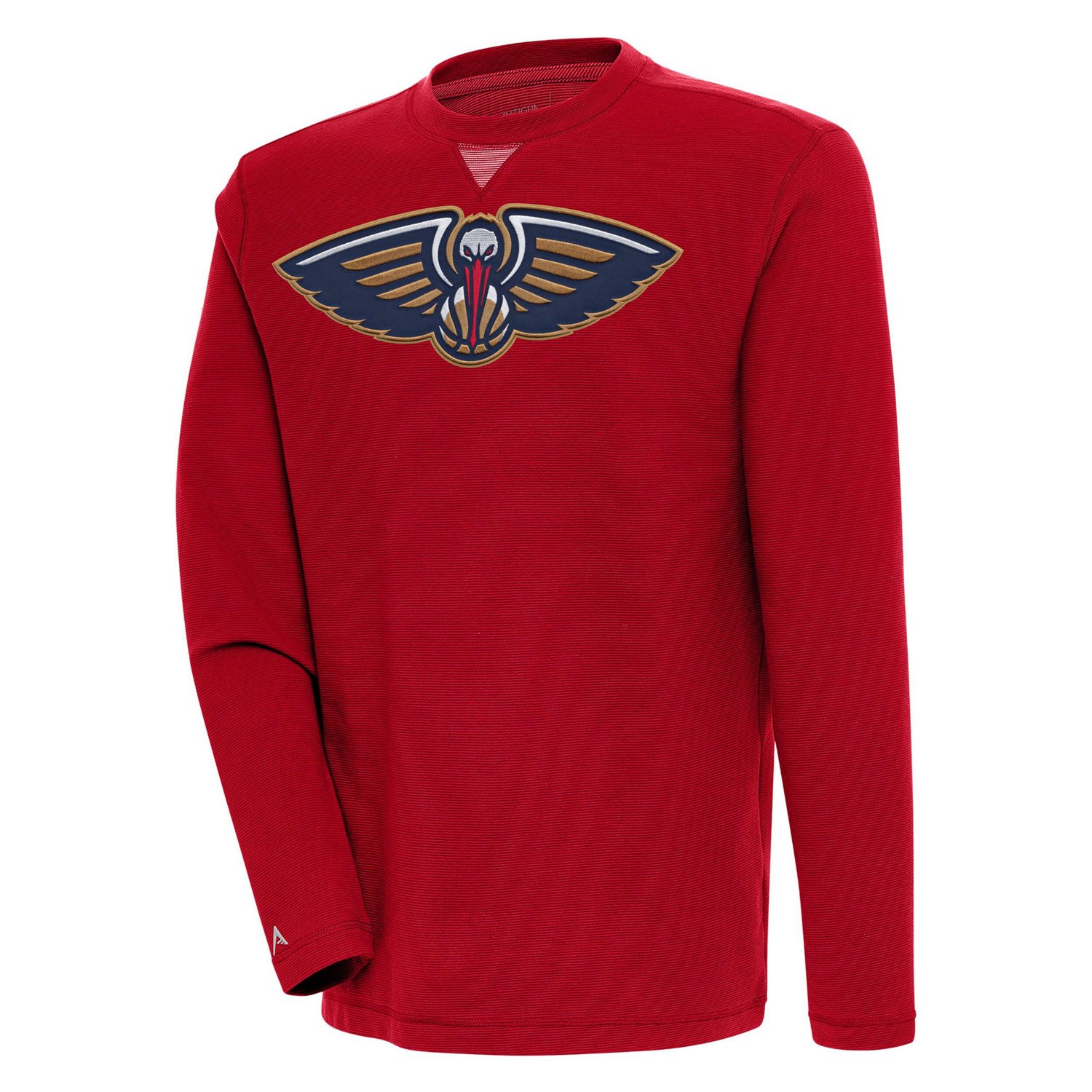 Antigua New Orleans Pelicans Flier Bunker Pullover Sweatshirt