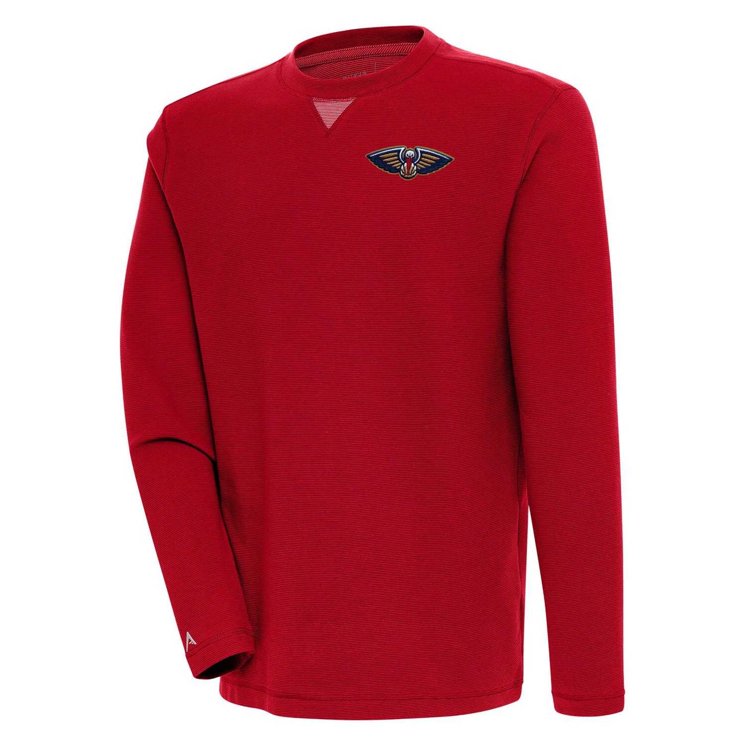Antigua New Orleans Pelicans Flier Bunker Pullover Sweatshirt