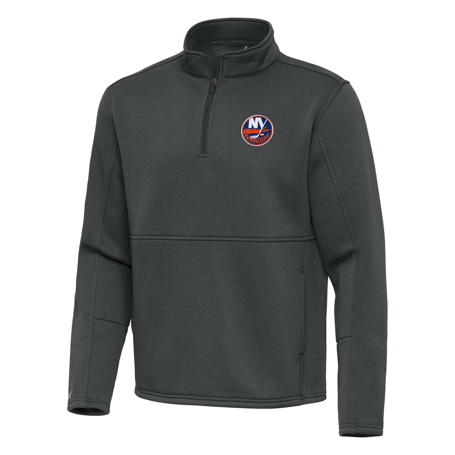 Antigua New York Islanders Twist Quarter-Zip Pullover Jacket - view number 2