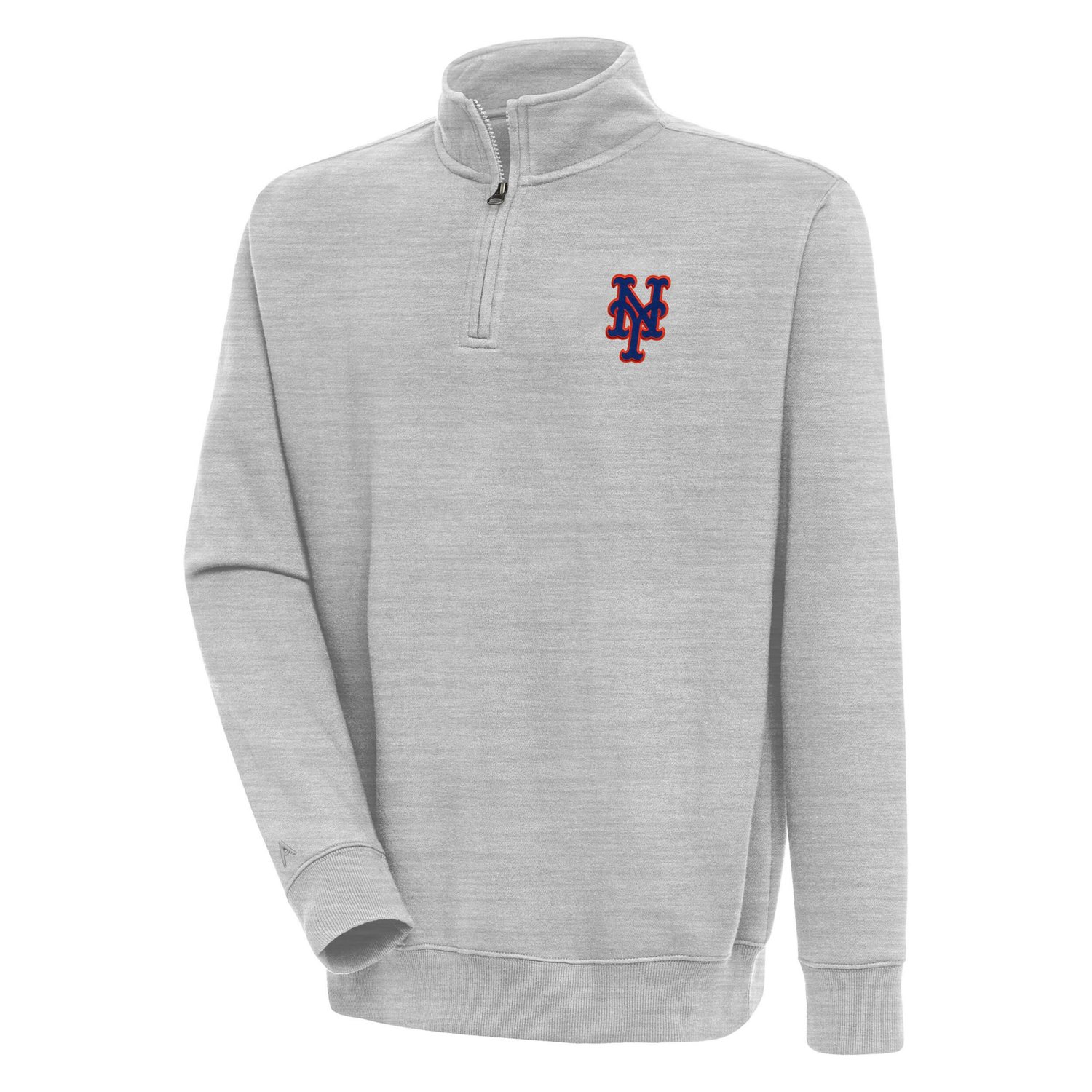 Antigua New York Mets Victory Quarter-Zip Pullover Top