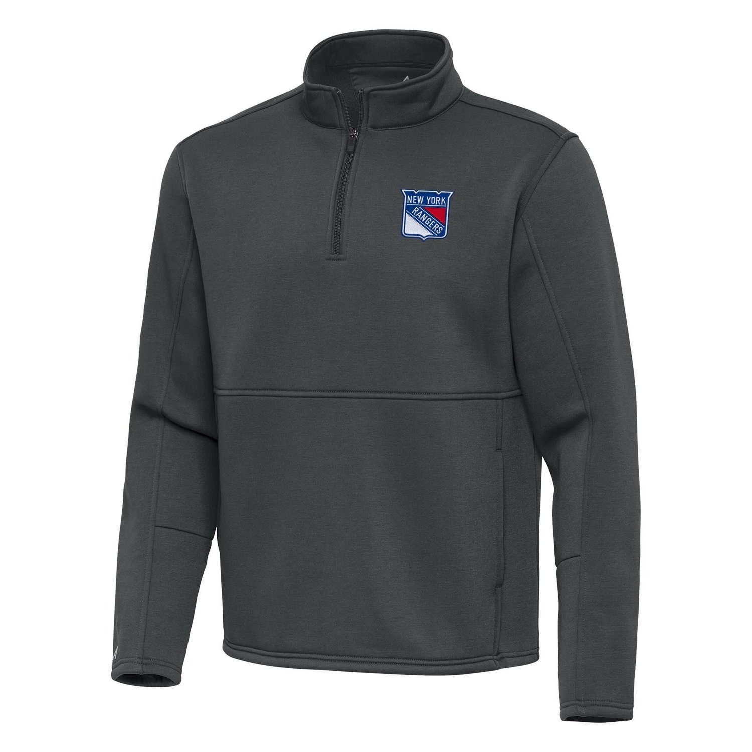 Antigua New York Rangers Twist Quarter-Zip Pullover Jacket - view number 2