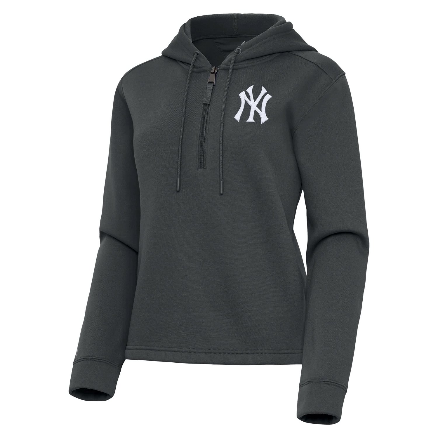 Antigua New York Yankees Contemporary Quarter-Zip Hoodie - view number 2
