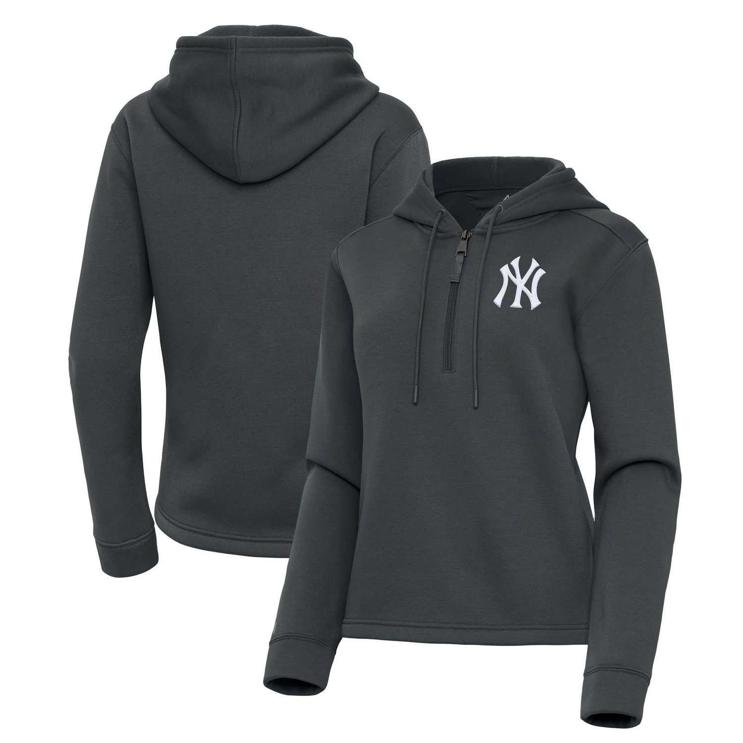 Antigua New York Yankees Contemporary Quarter-Zip Hoodie - view number 1