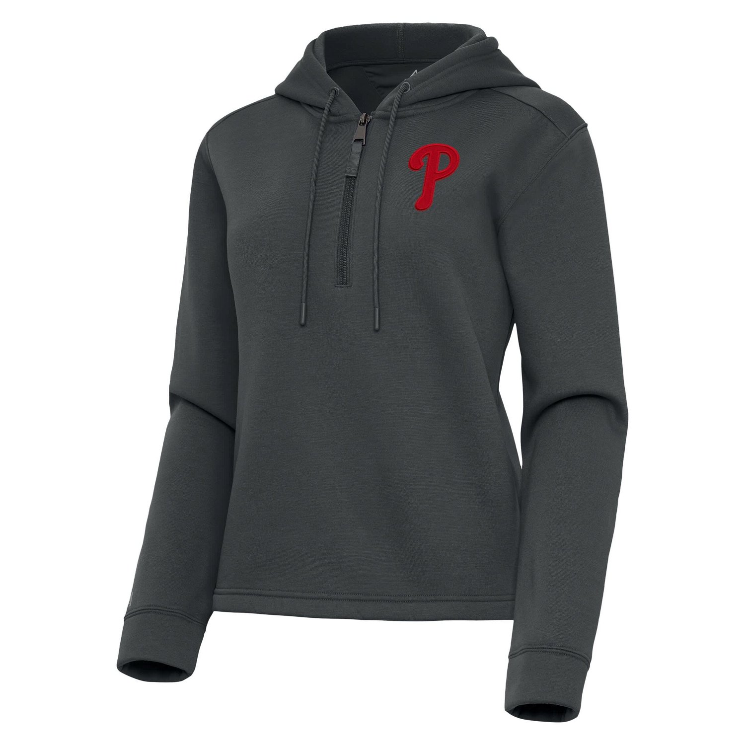 Antigua Philadelphia Phillies Contemporary Quarter-Zip Hoodie - view number 2
