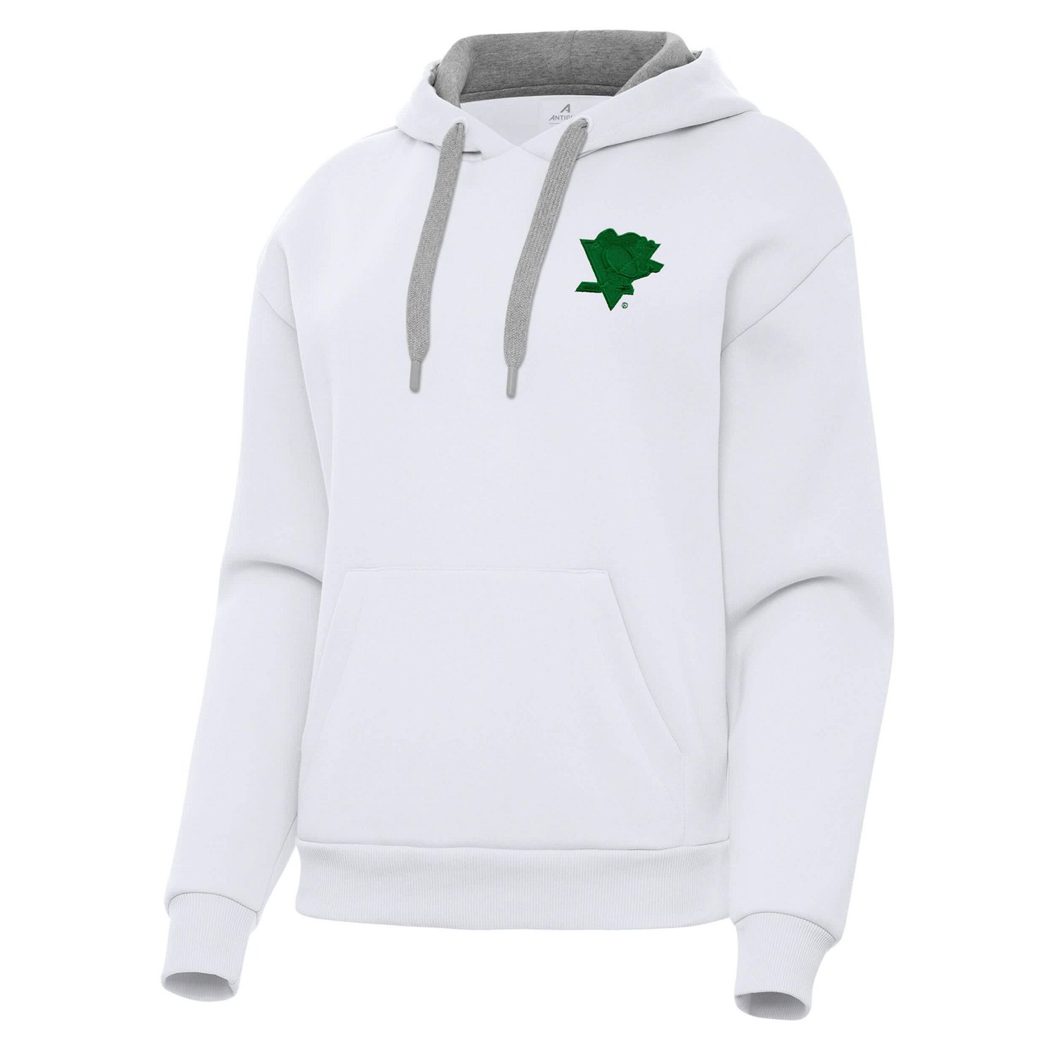 Antigua Pittsburgh Penguins St Patrick's Day Victory Pullover Hoodie - view number 2