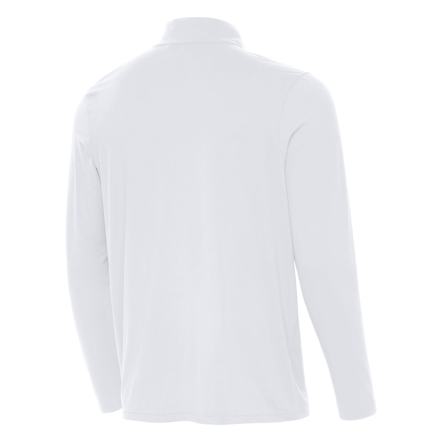 Antigua Powder Chicago Cubs Alternate Logo Intent Quarter-Zip Pullover - view number 3