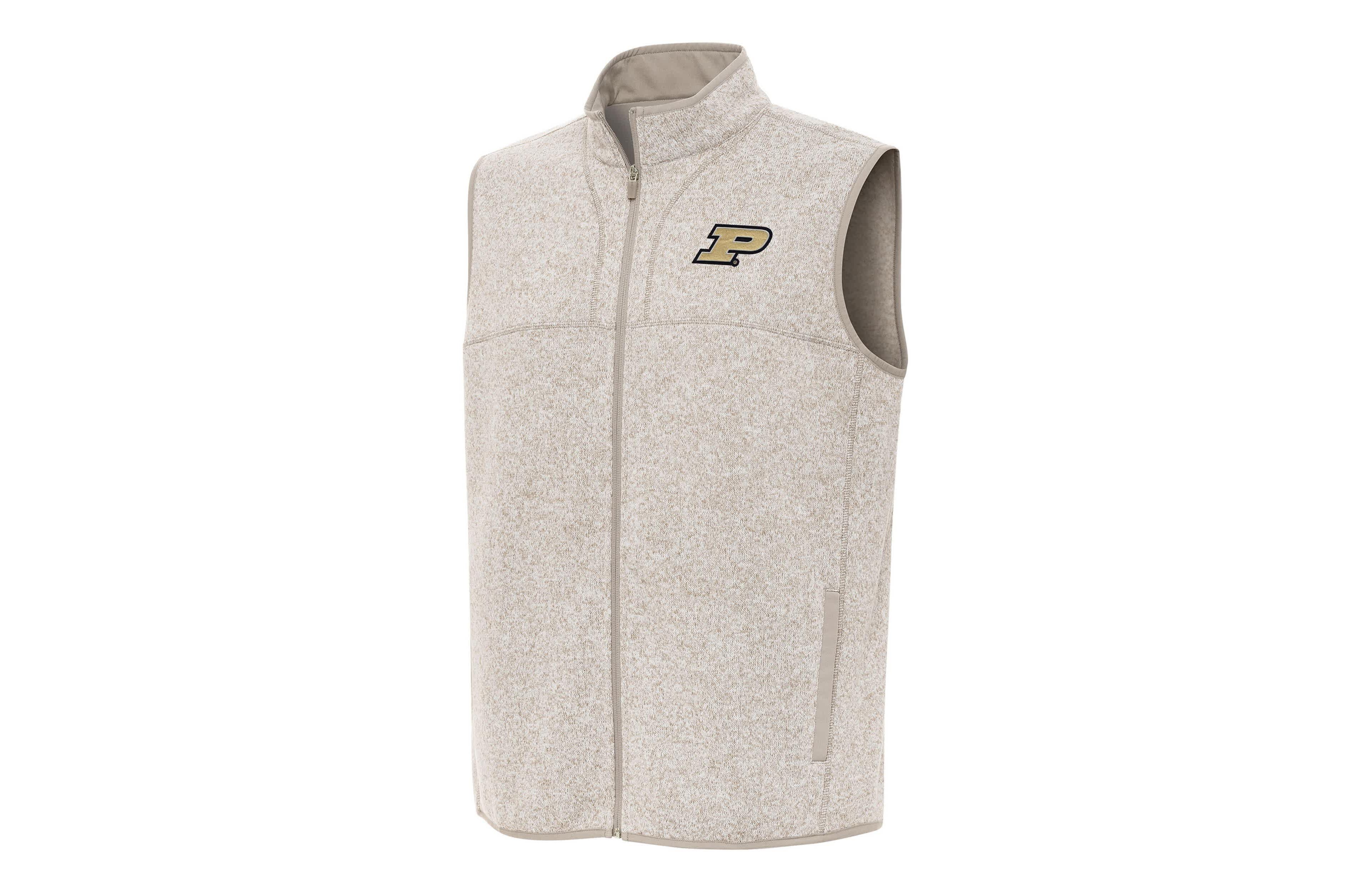 Antigua Purdue Boilermakers Fortune Full-Zip Vest
